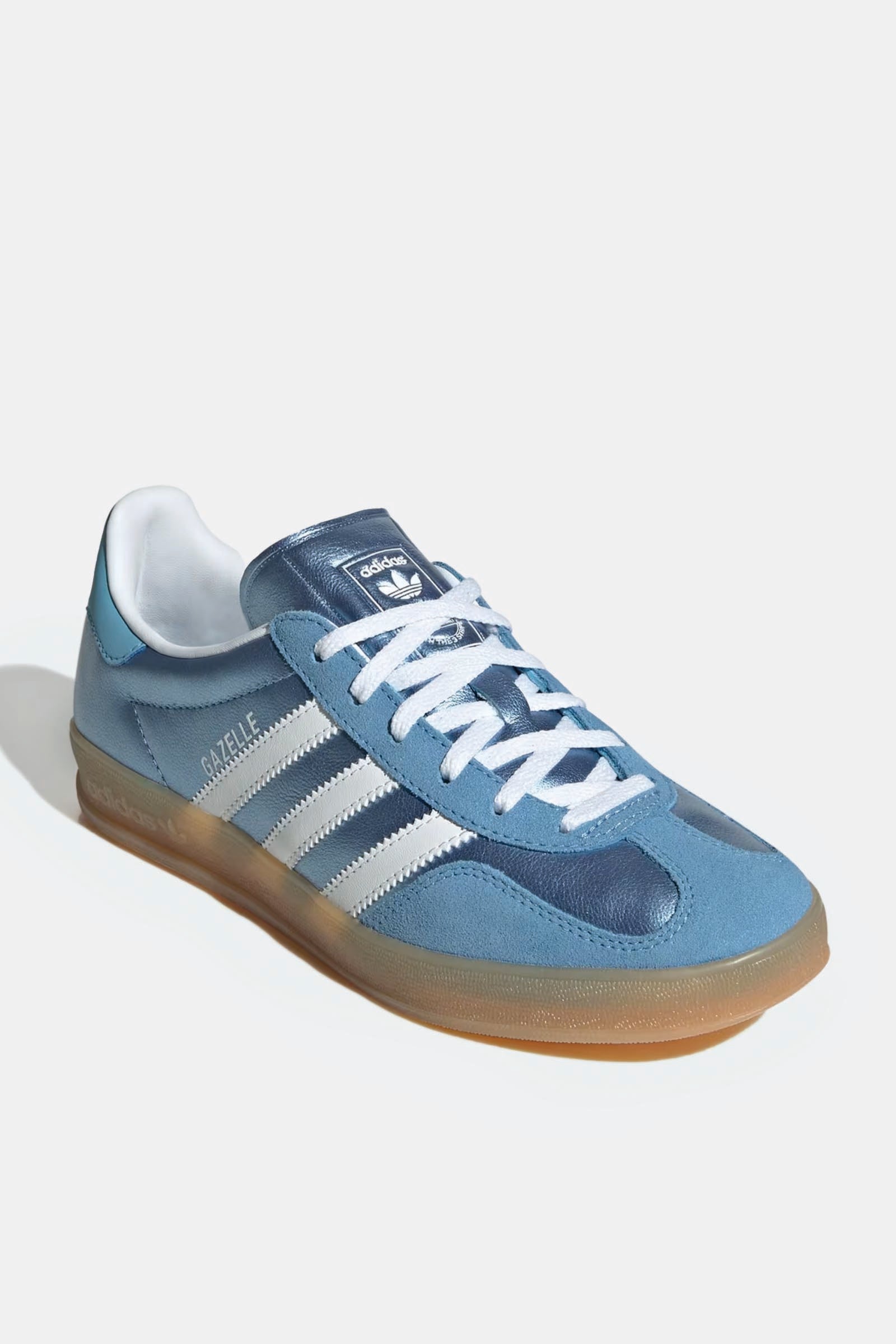  Adidas Gazelle Indoor Unisex Azzurro - 2