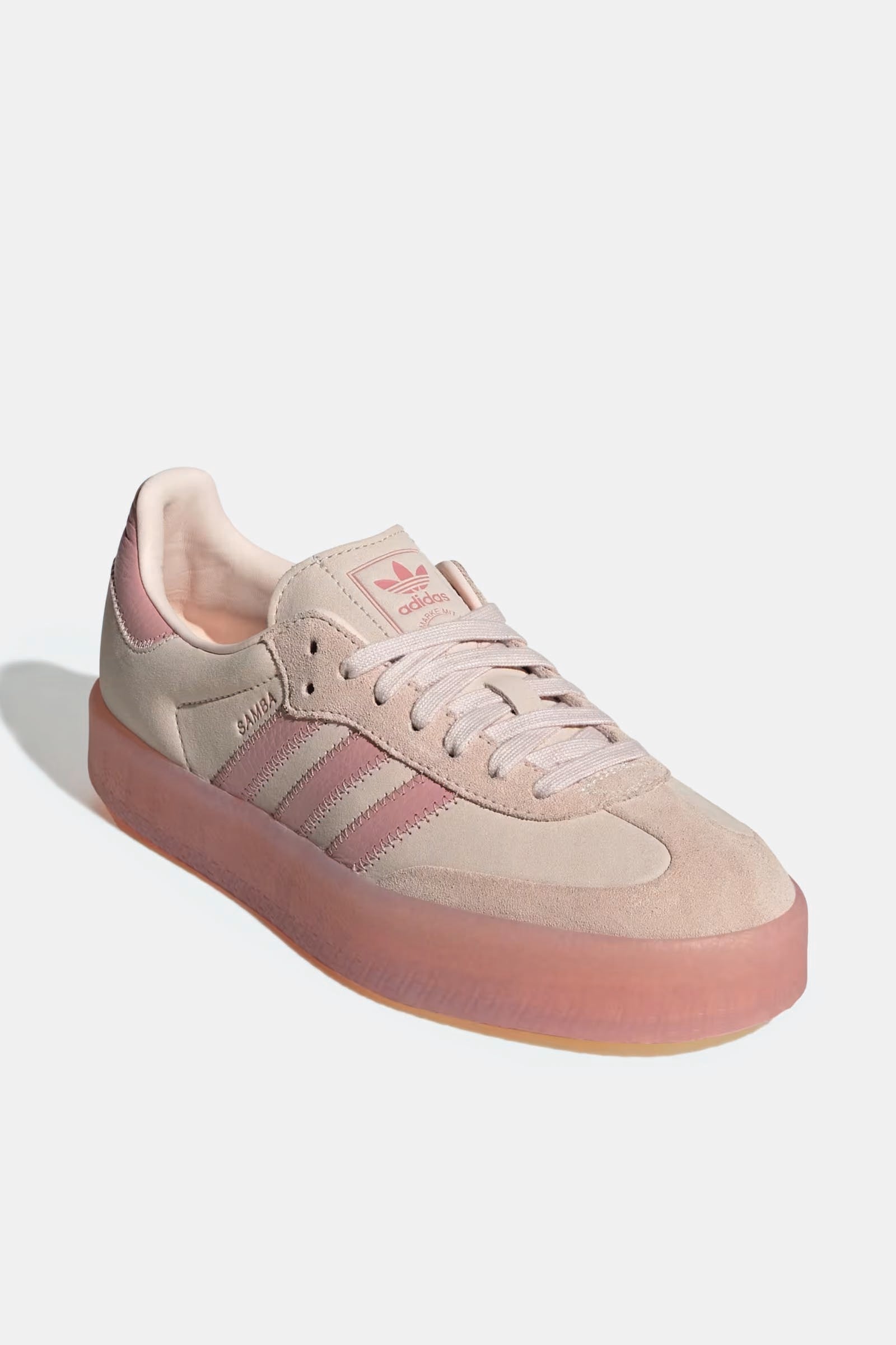  Adidas Sambae Marrone Donna Sabbia - 2