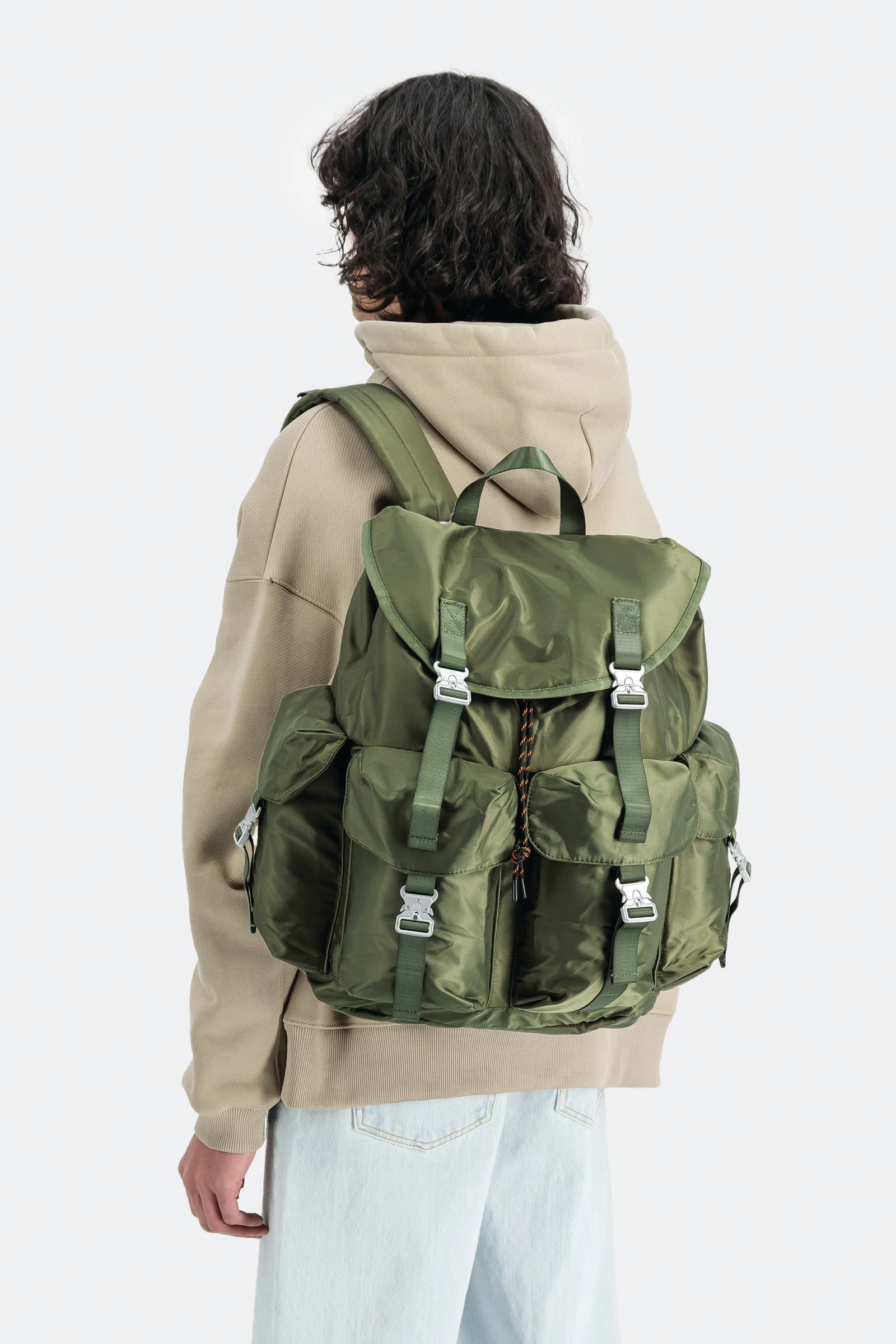  Alpha Industries Uv Field Backpack Verde Unisex Oliva - 2