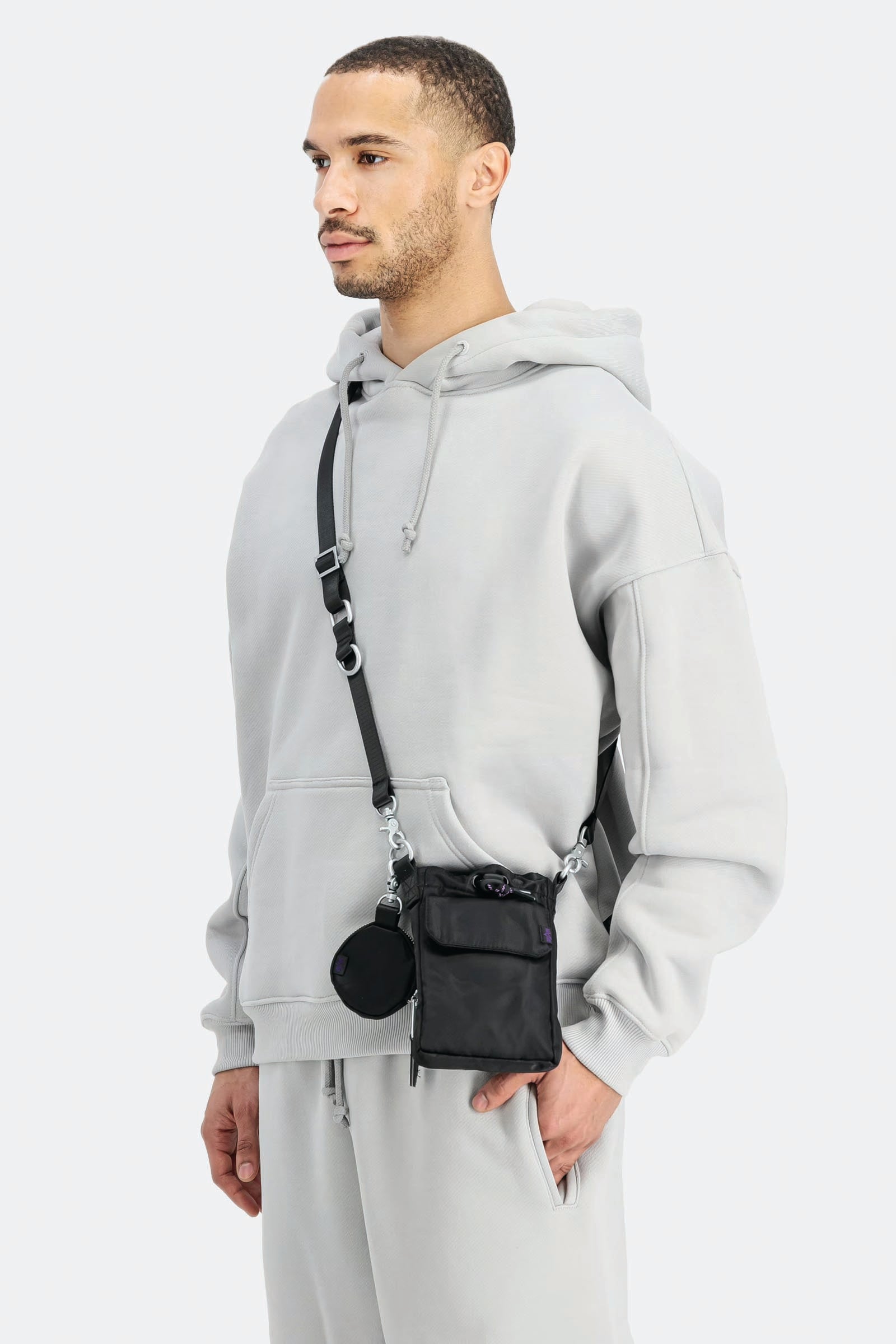  Alpha Industries Uv Travel Bag Unisex Nero - 2