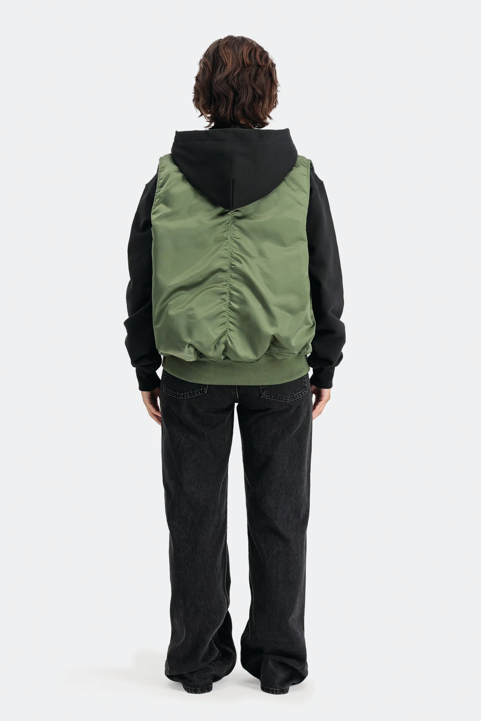  Alpha Industries Ma-1 Base Vest Unisex Verde - 3