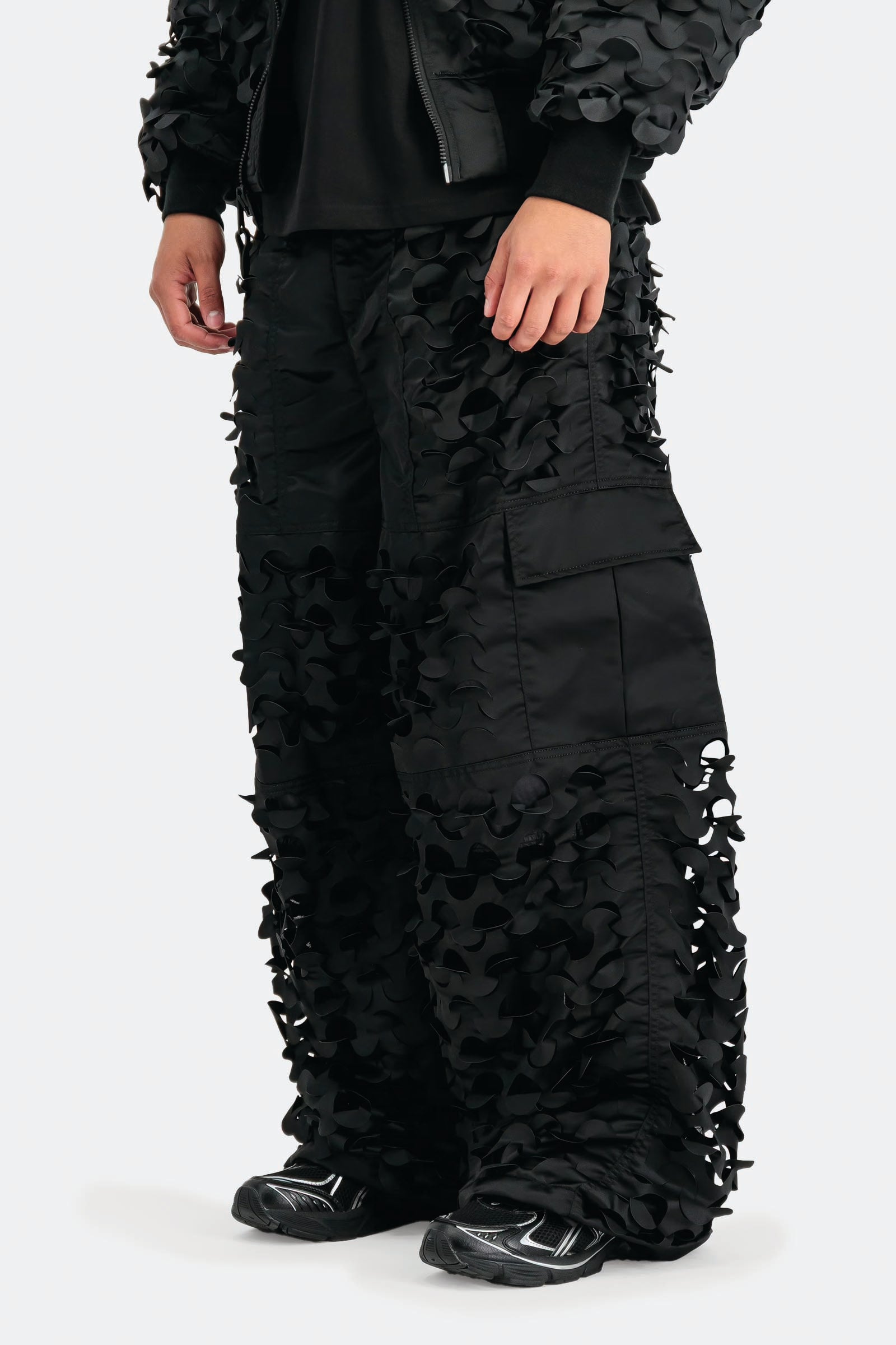  Alpha Industries Ulcans Nylon Pant Unisex Nero - 3