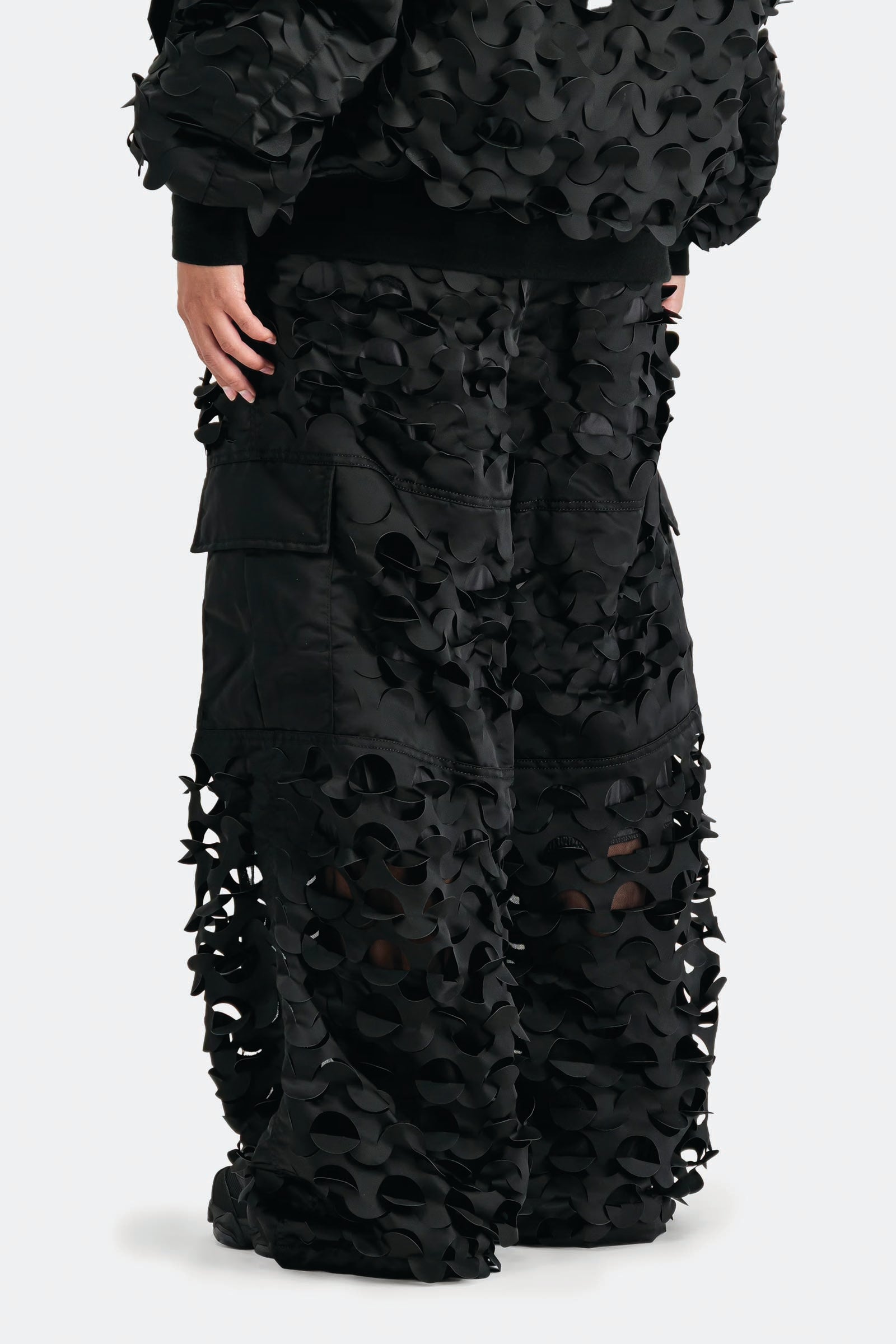  Alpha Industries Ulcans Nylon Pant Unisex Nero - 4