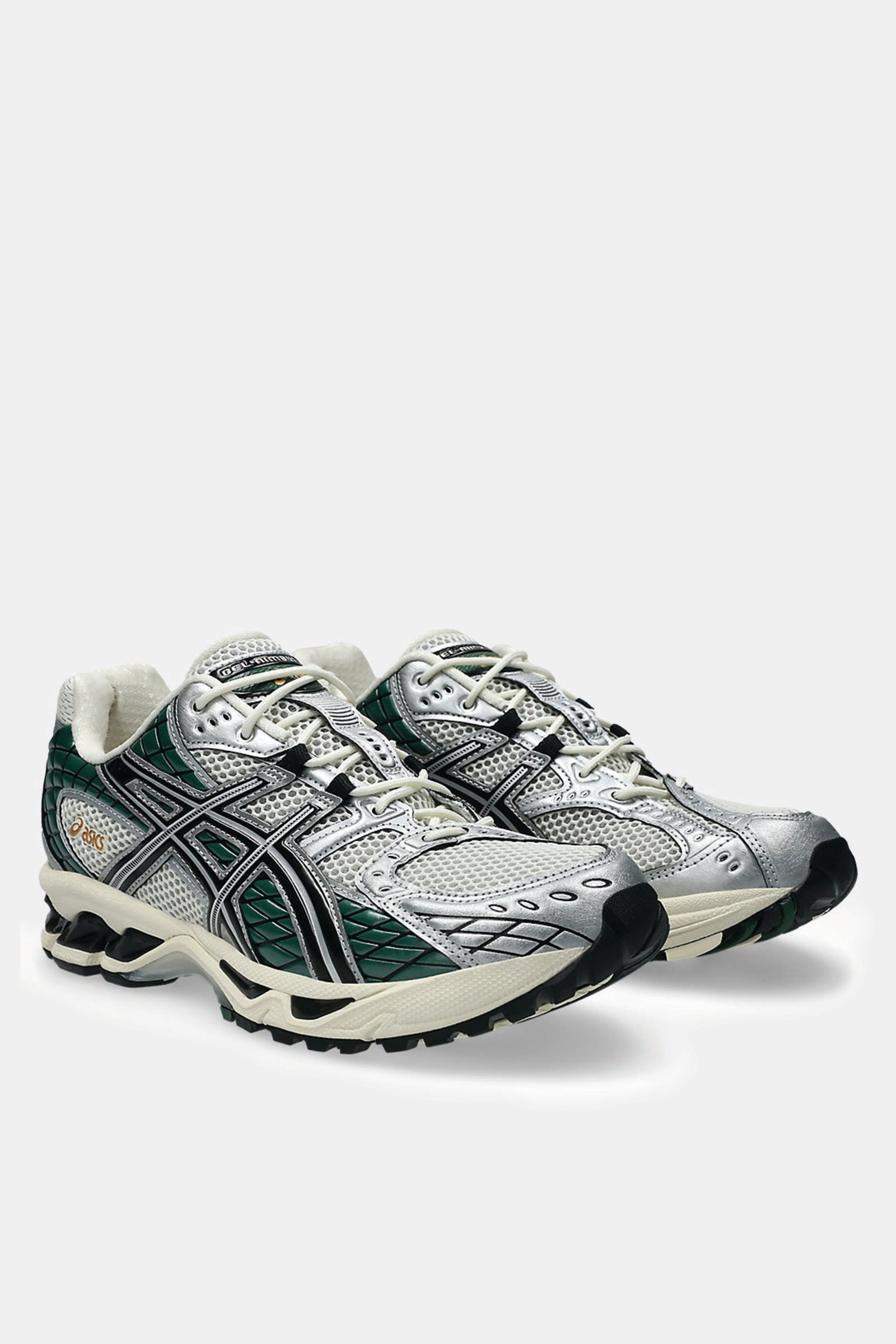  Asics Gel-nimbus 10.1 Argento Unisex Silver Green - 2