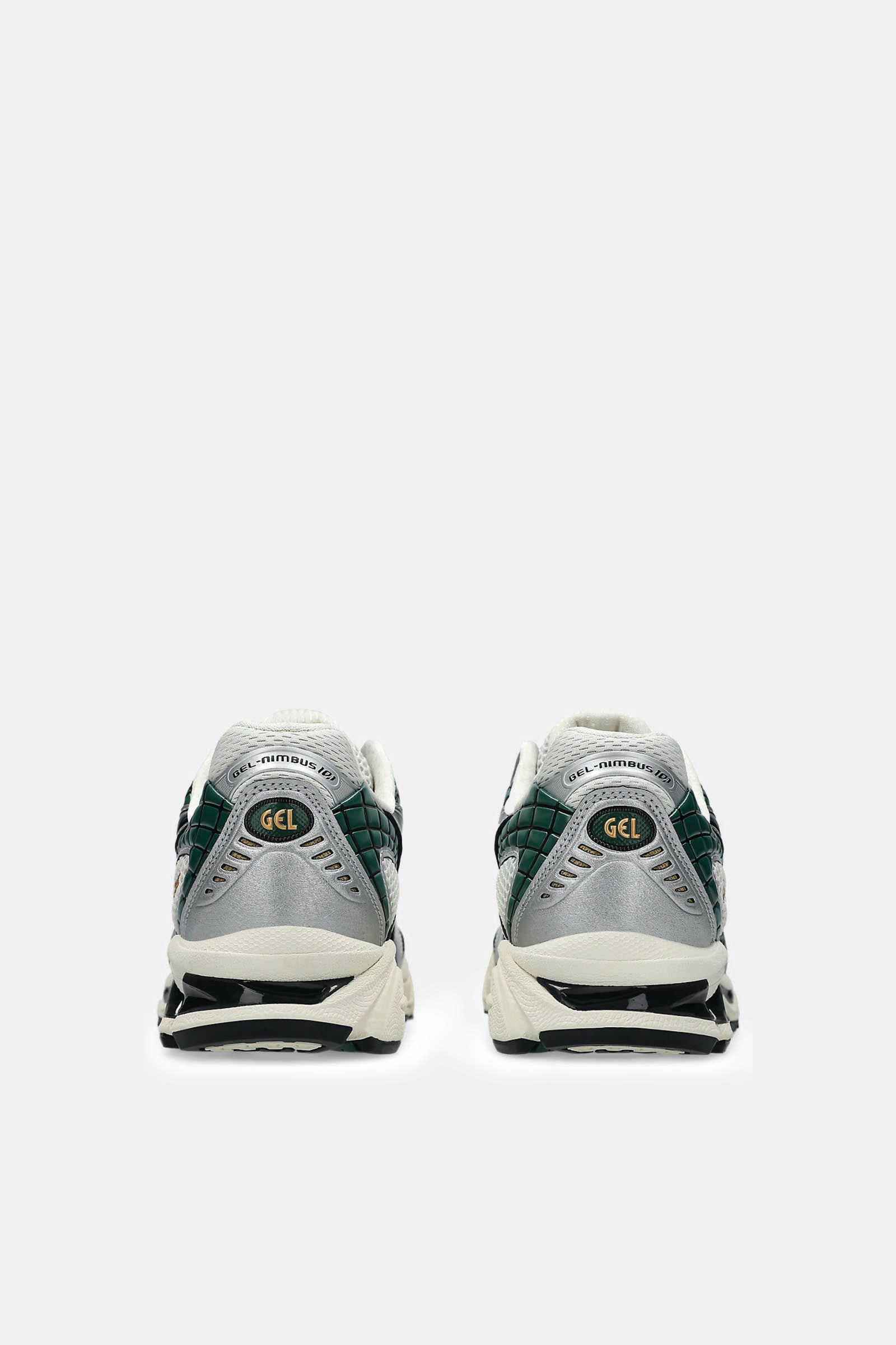  Asics Gel-nimbus 10.1 Argento Unisex Silver Green - 4