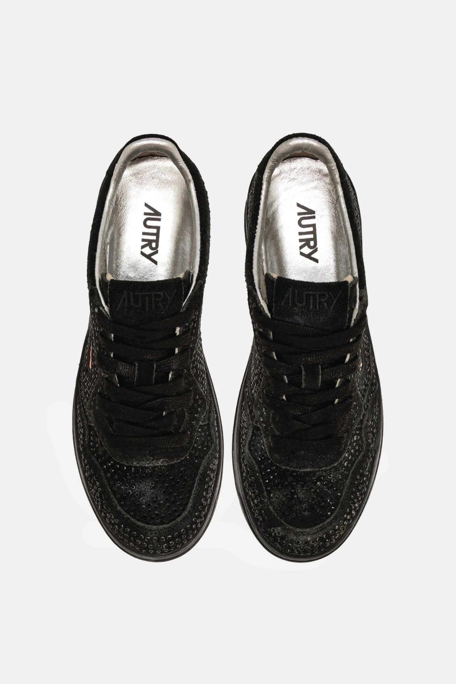  Autry Medalist Low 'crystal' Donna Nero - 4