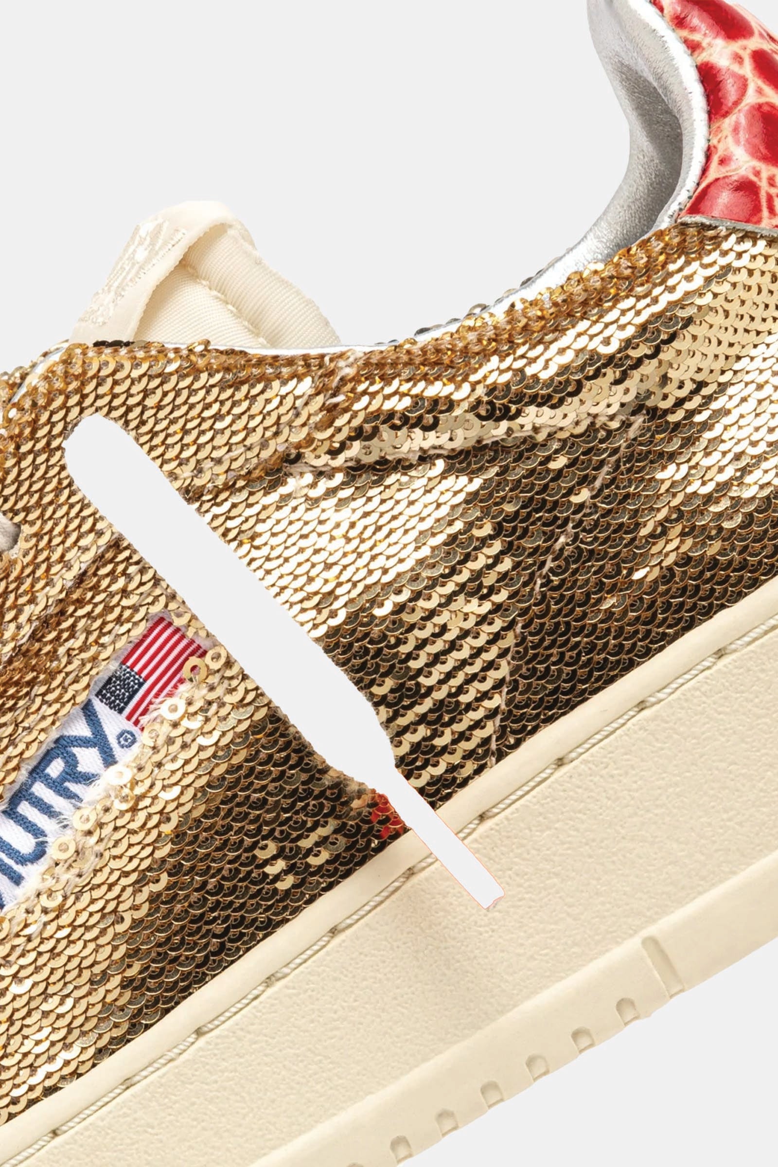  Autry Dallas Low 'sparkling' Donna Oro - 4