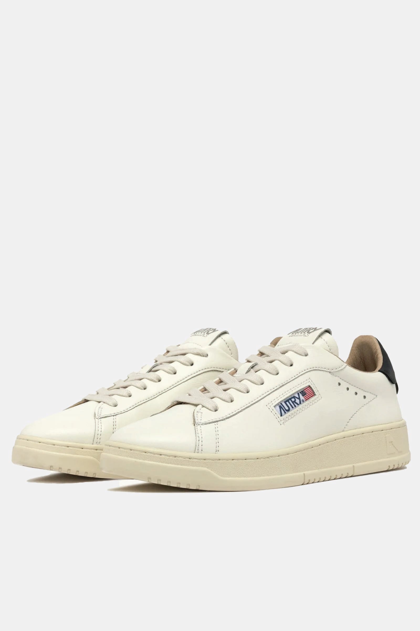  Autry Dallas Low Bianco Uomo White Blu Chiaro - 2