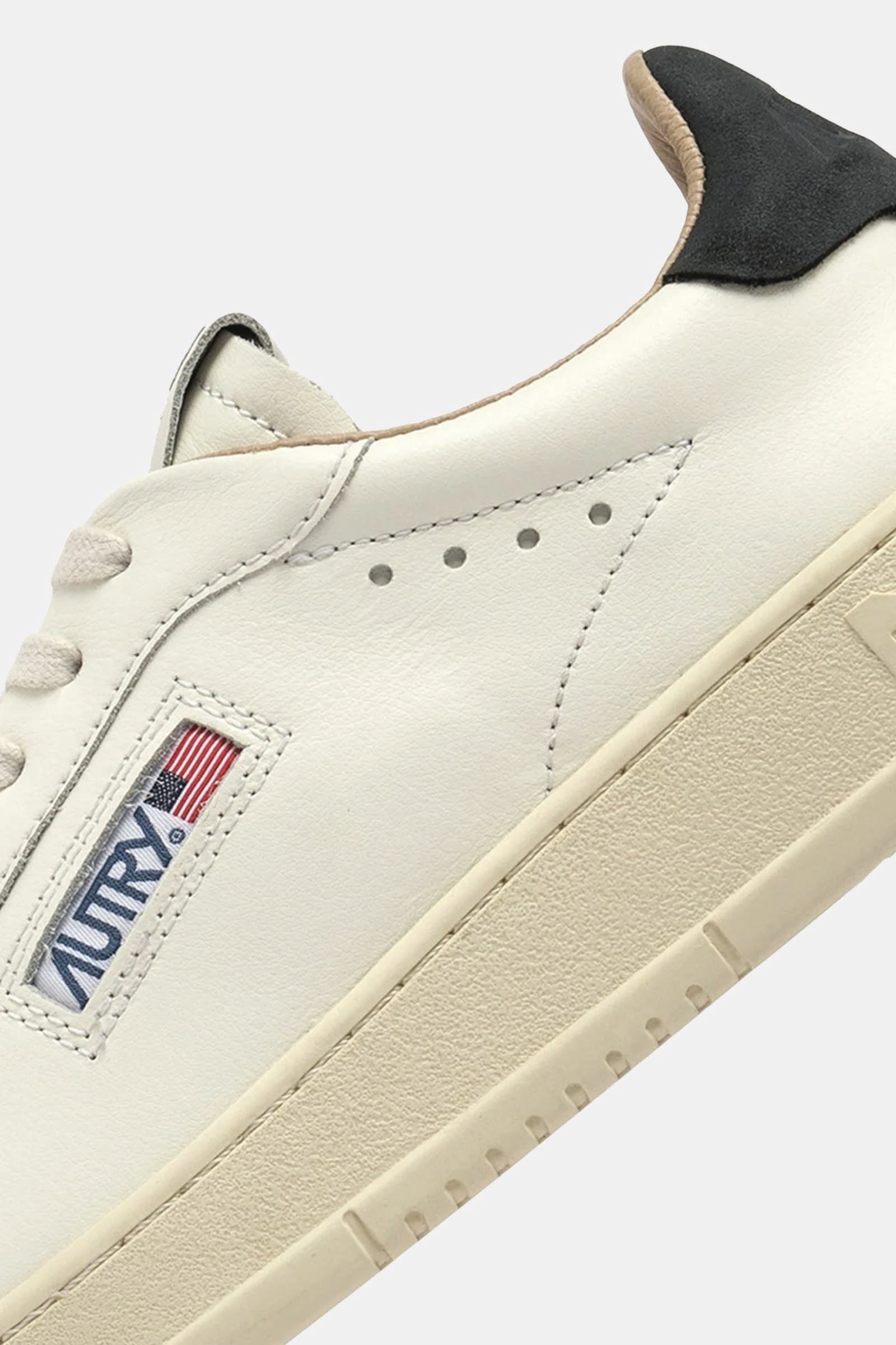  Autry Dallas Low Bianco Uomo White Blu Chiaro - 4