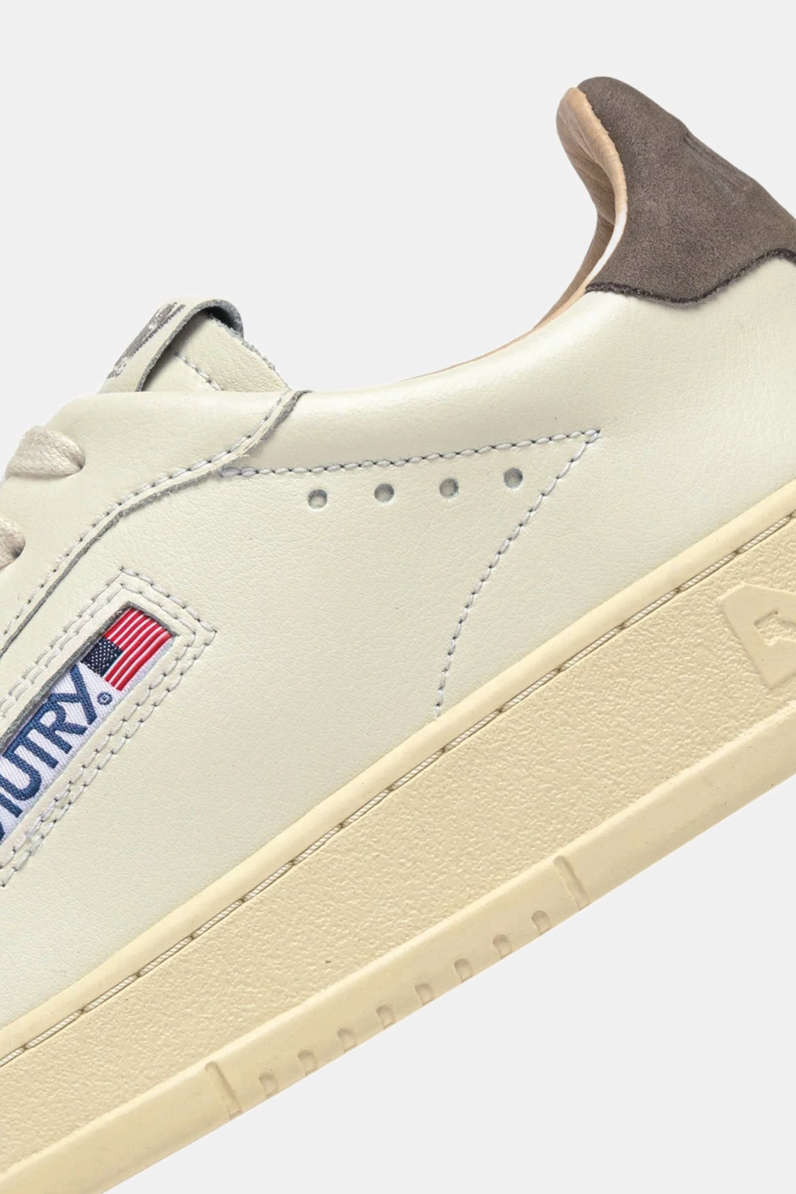  Autry Dallas Low Bianco Uomo White Grey - 4