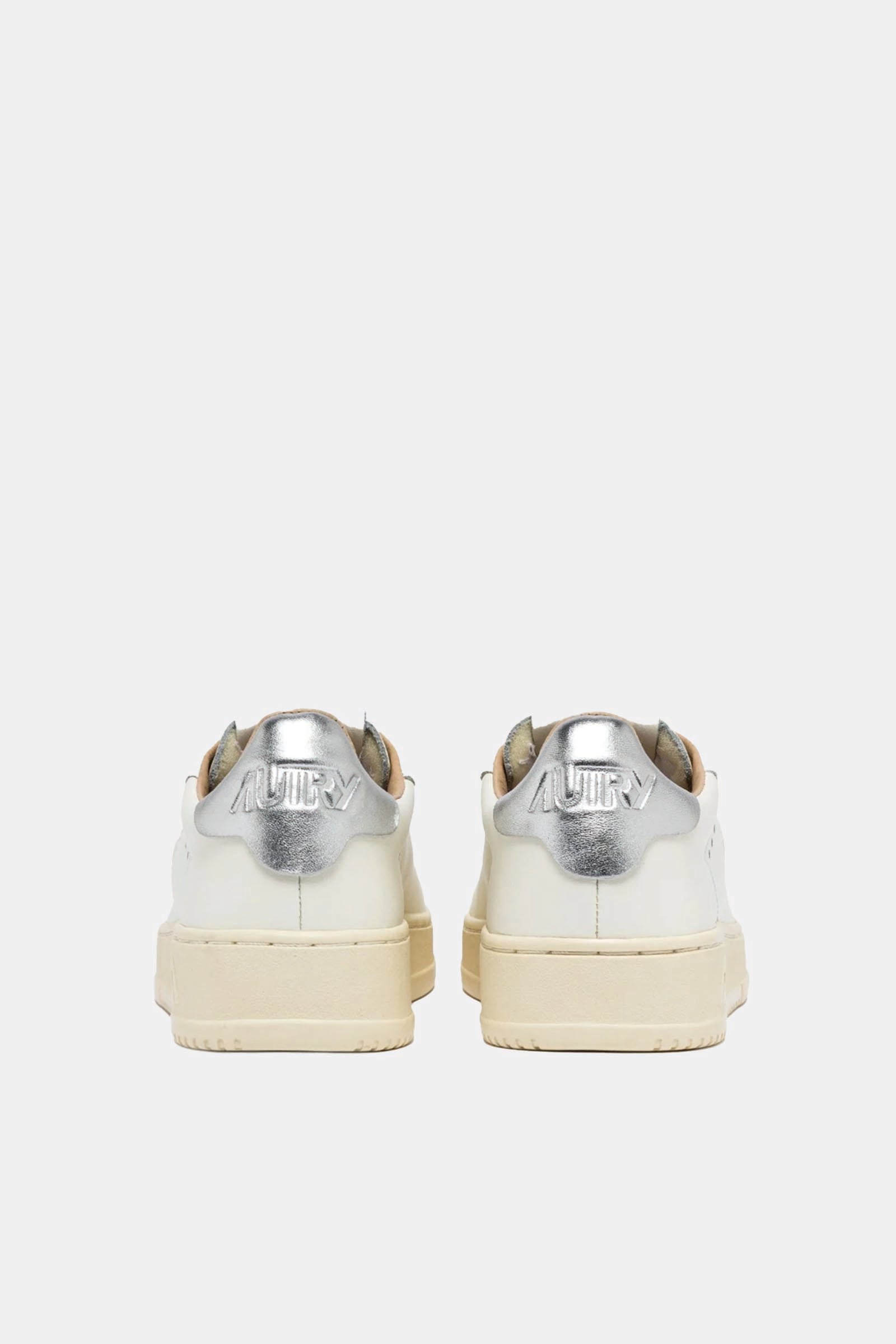  Autry Dallas Low Bianco Donna White Silver - 3