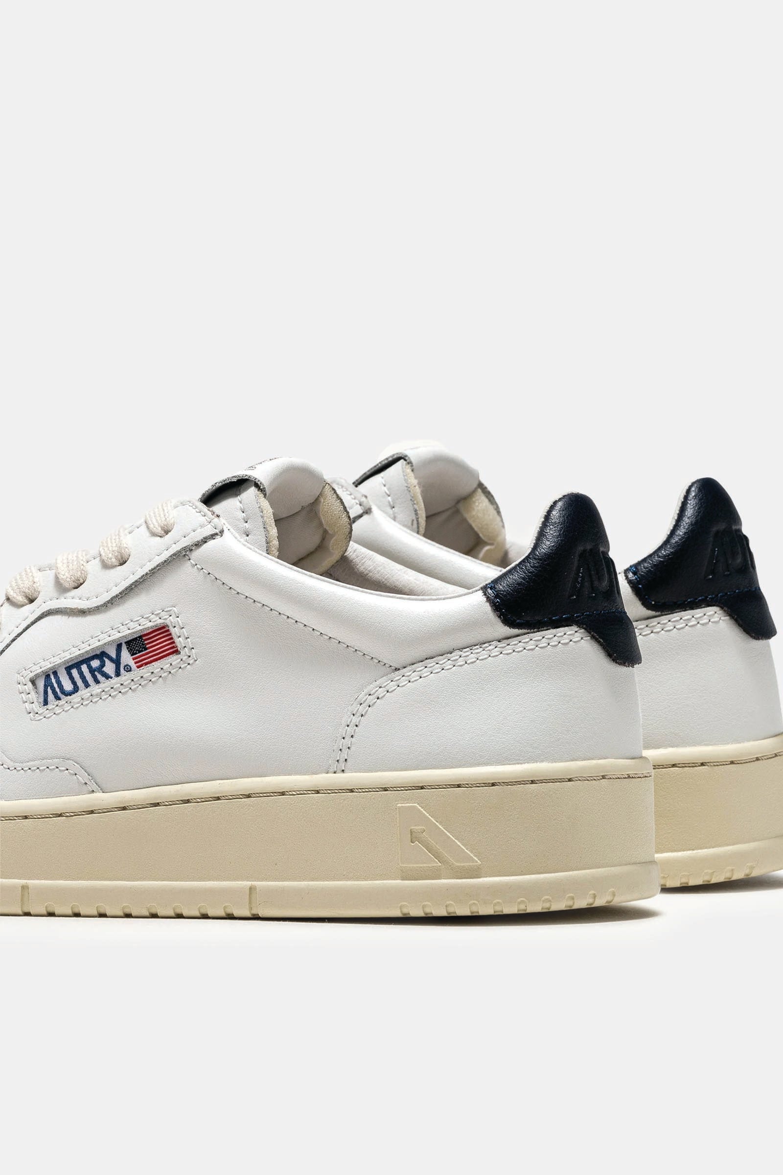  Autry Medalist Low Bianco Uomo Bianca Blu - 3