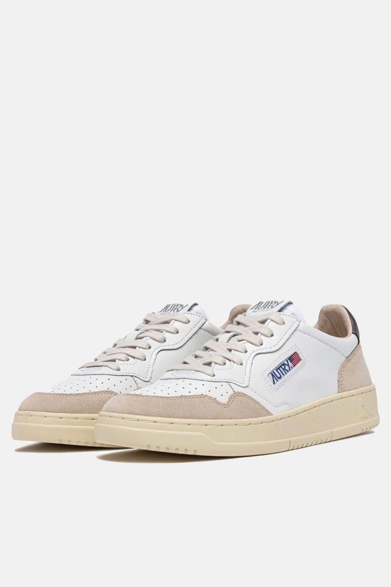  Autry Medalist Low Bianco Uomo White Morel - 2