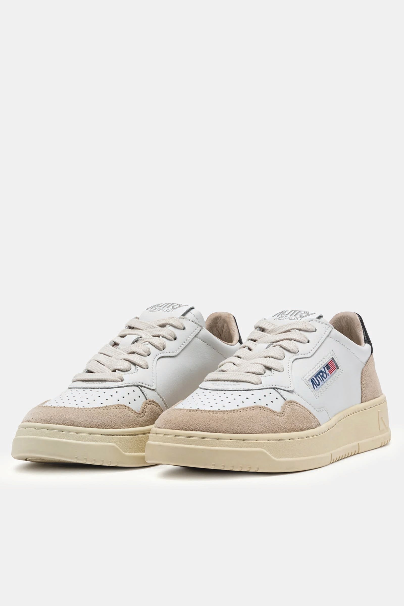  Autry Medalist Low Bianco Uomo Bianca Nera - 2