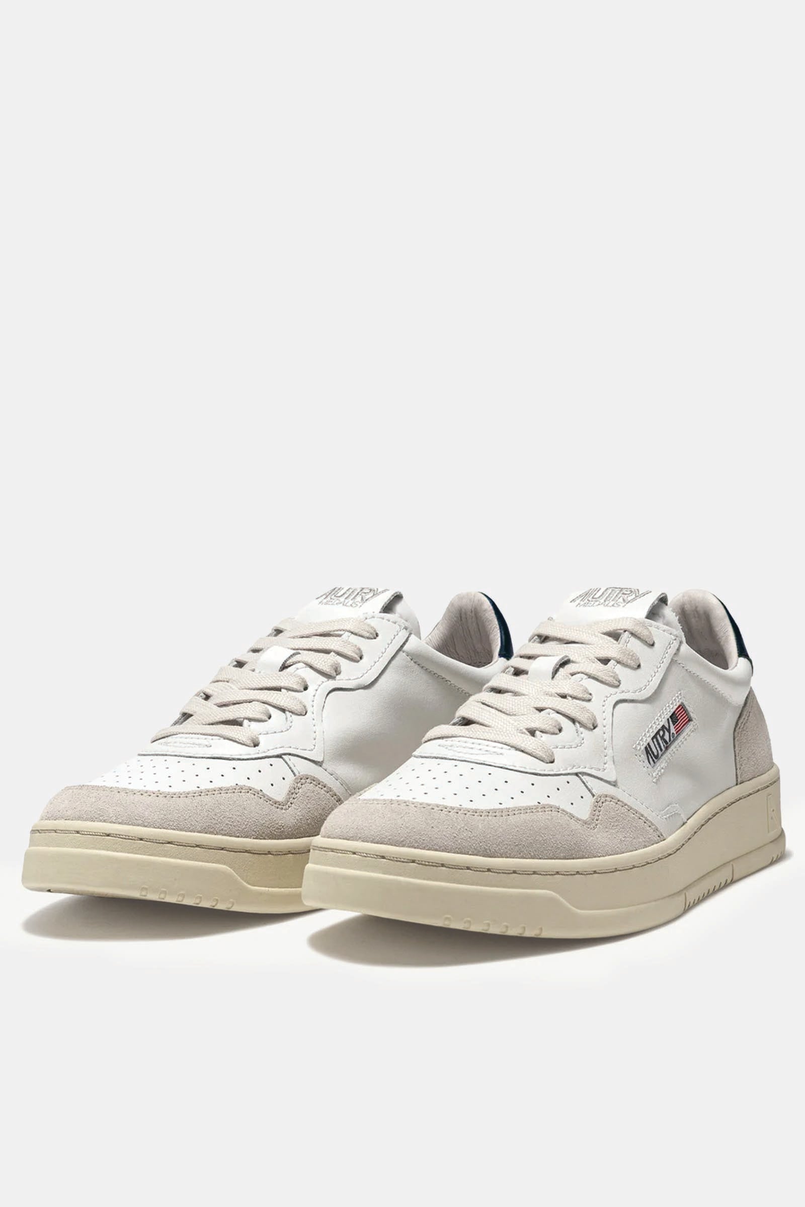  Autry Medalist Low Bianco Uomo Bianca Blu - 2
