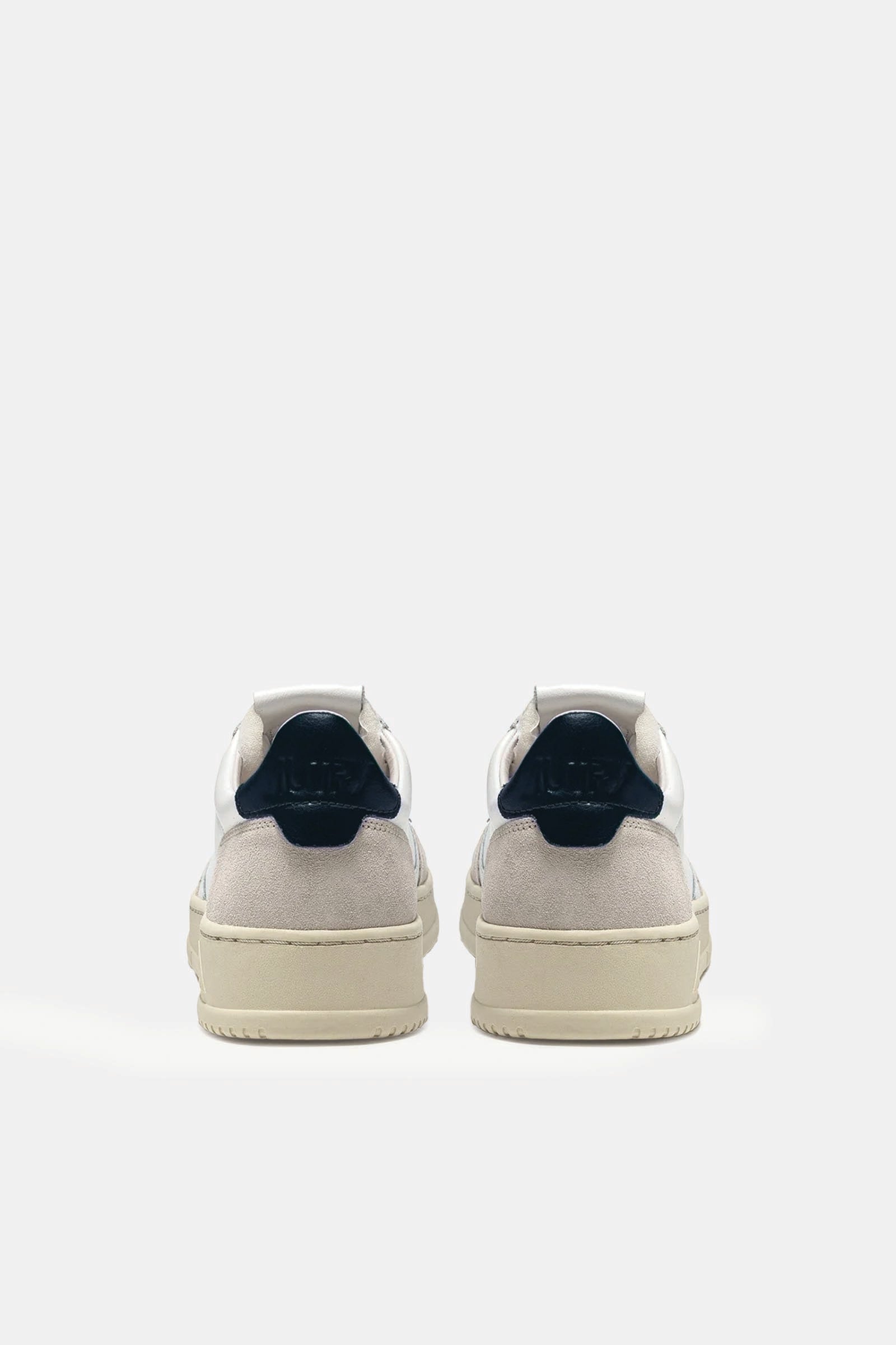  Autry Medalist Low Bianco Uomo Bianca Blu - 3