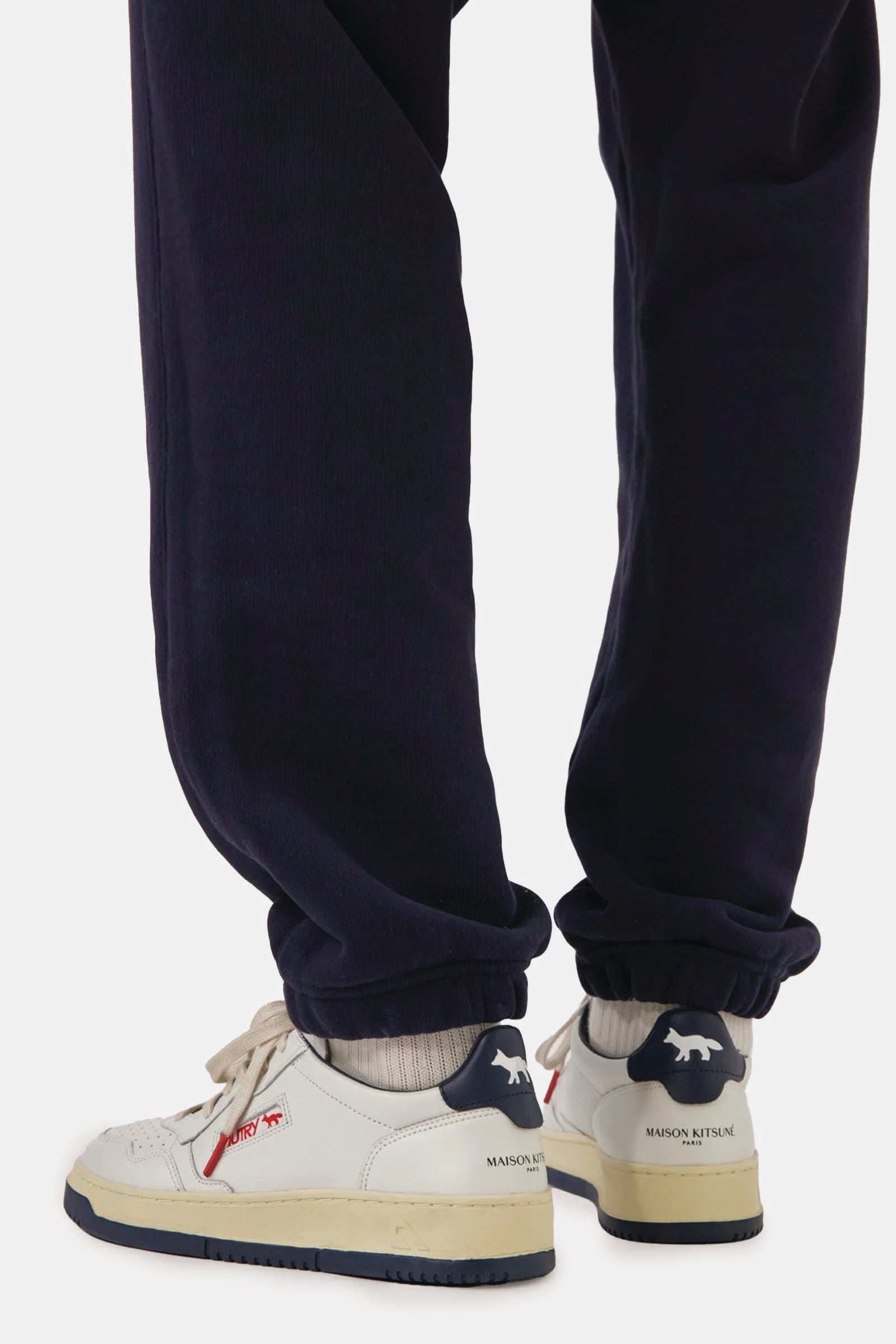  Autry Medalist Low 'maison Kitsuné' Bianco Uomo Bianco Blu - 3