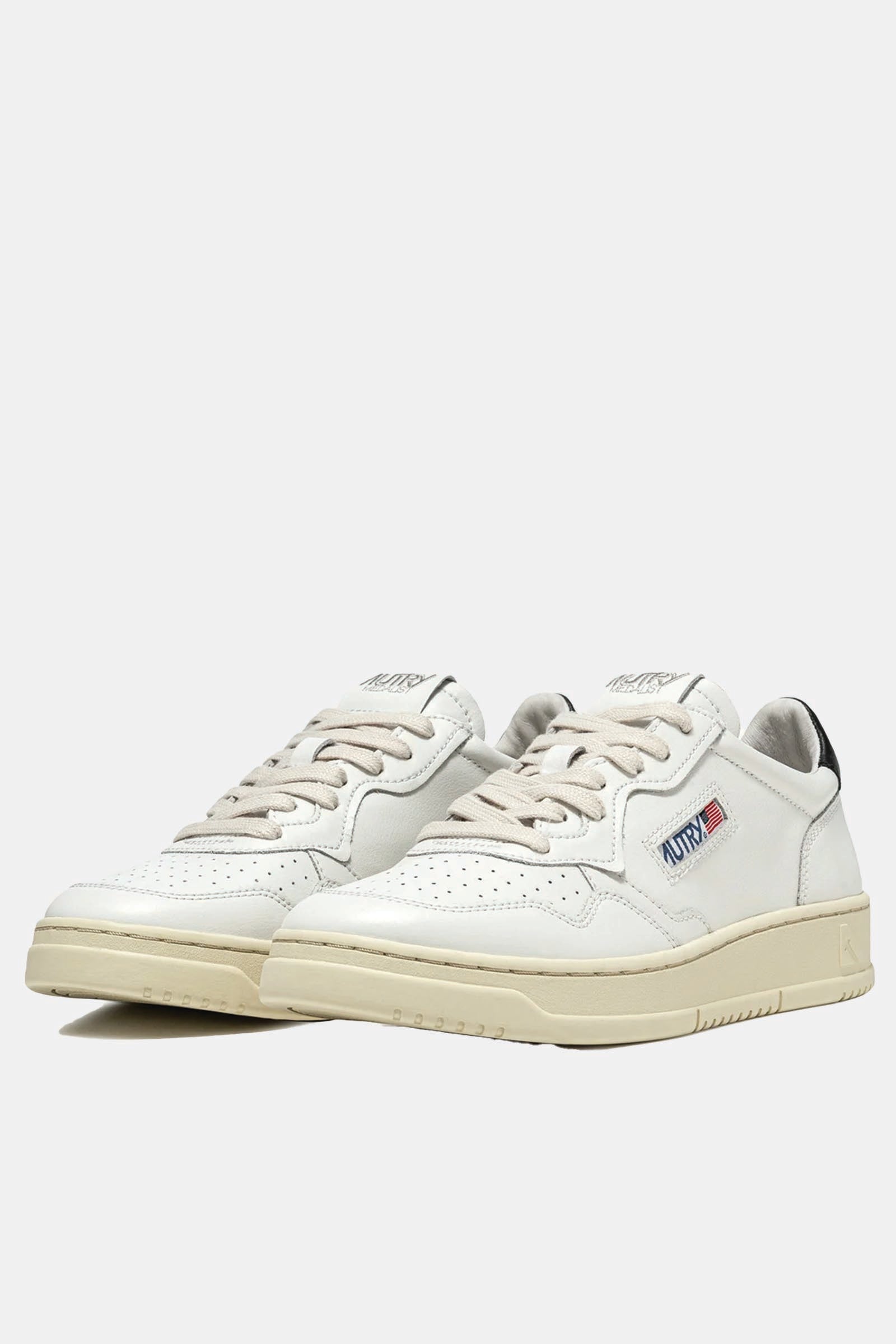  Autry Medalist Low Bianco Donna White Black - 2
