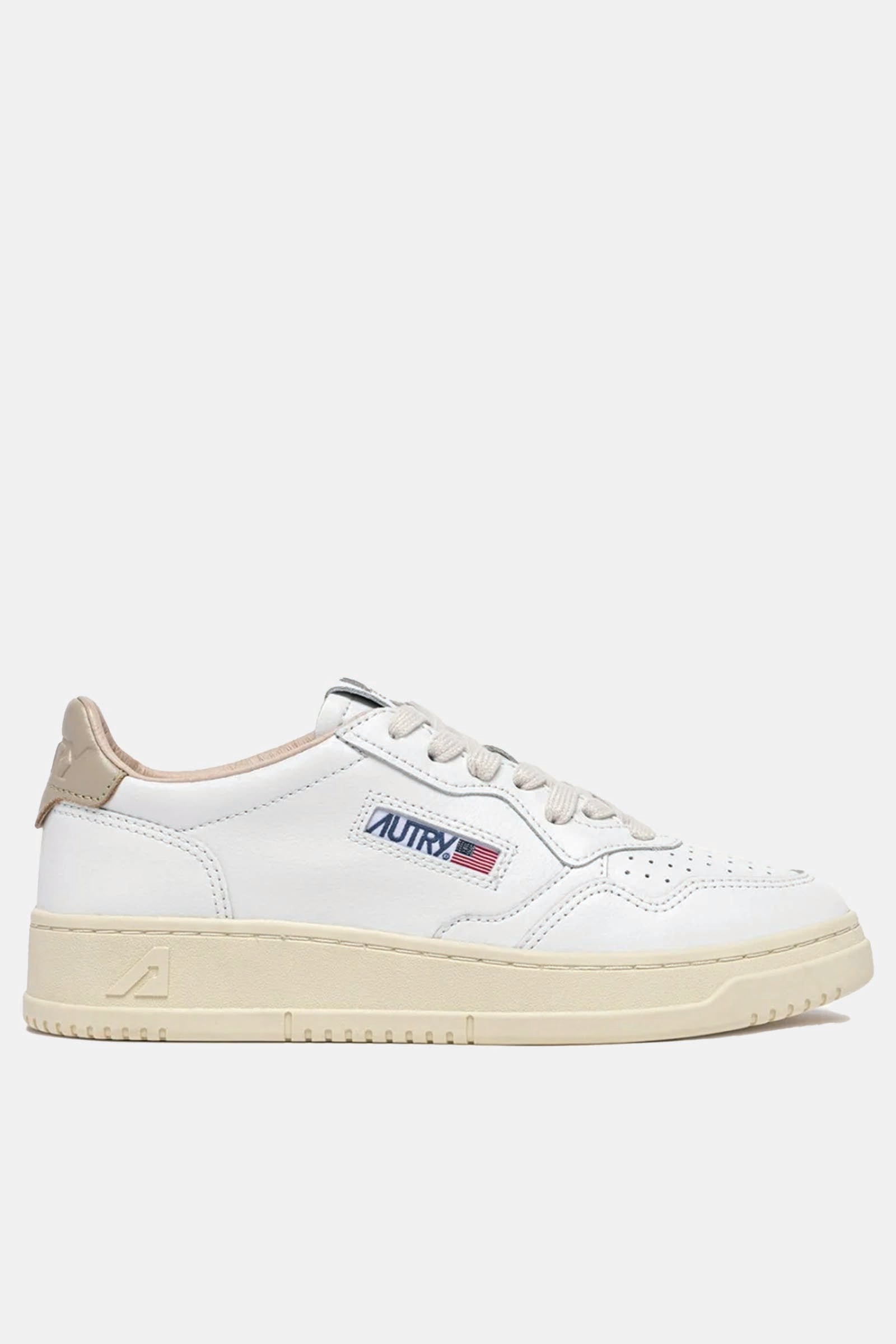  Autry Medalist Low Bianco Donna White Salvia - 1