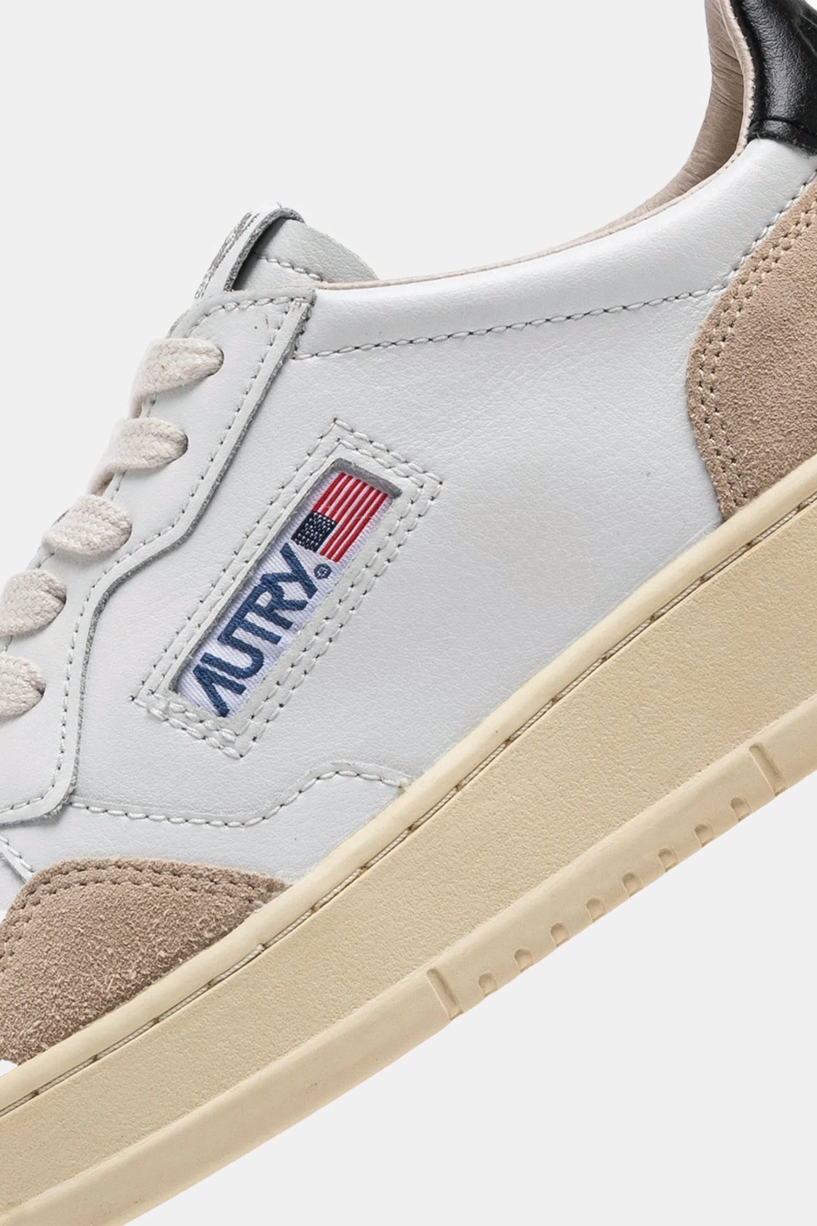  Autry Medalist Low Bianco Donna Bianca Nera - 4