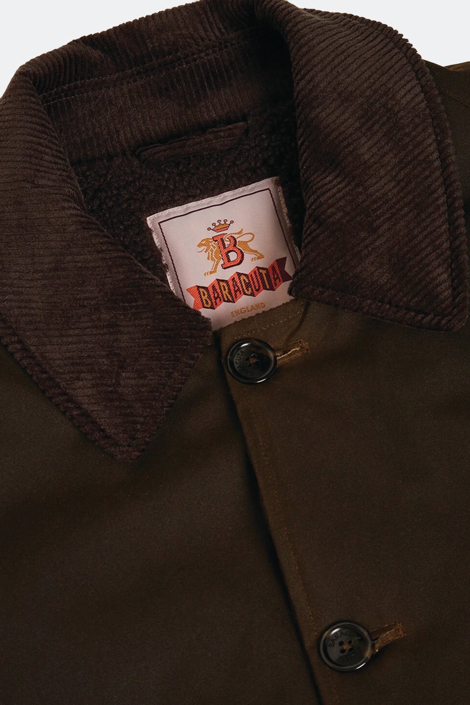  Baracuta Giacca Deck Cerata Uomo Verde - 5