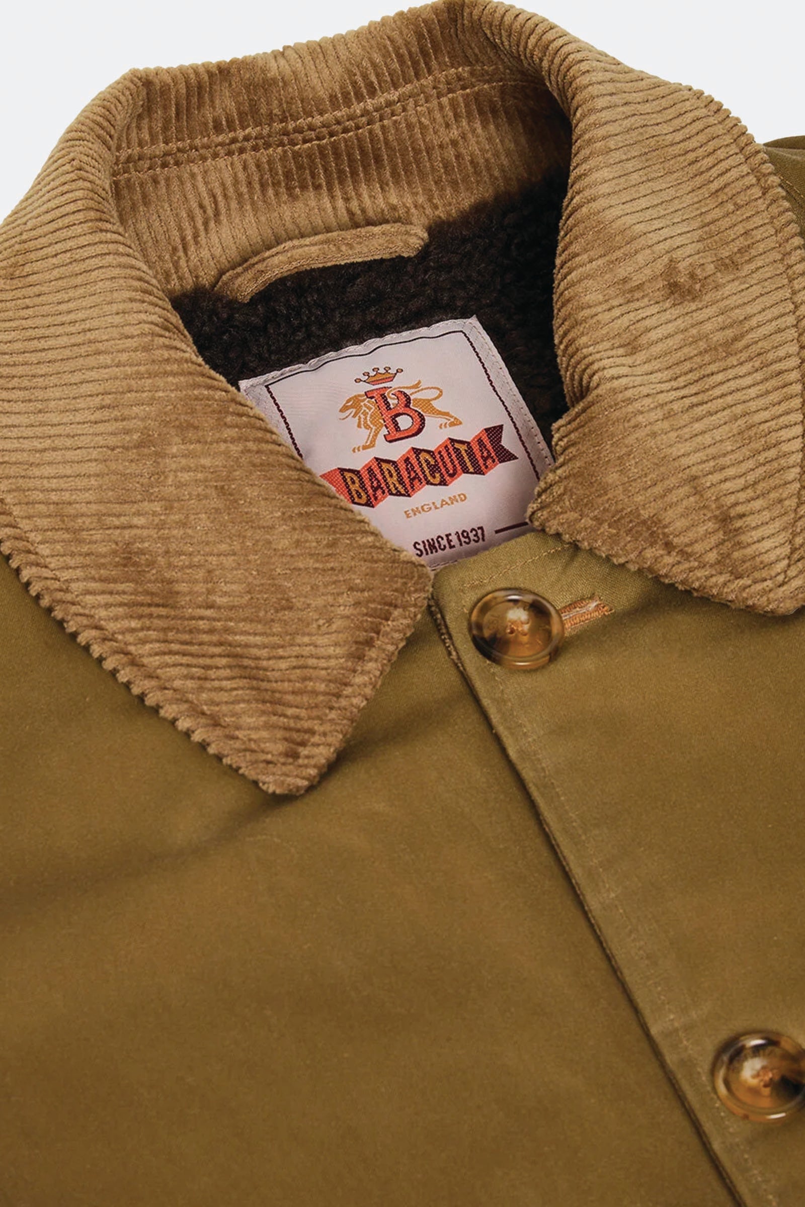  Baracuta Giacca Deck Cerata Uomo Beige - 5