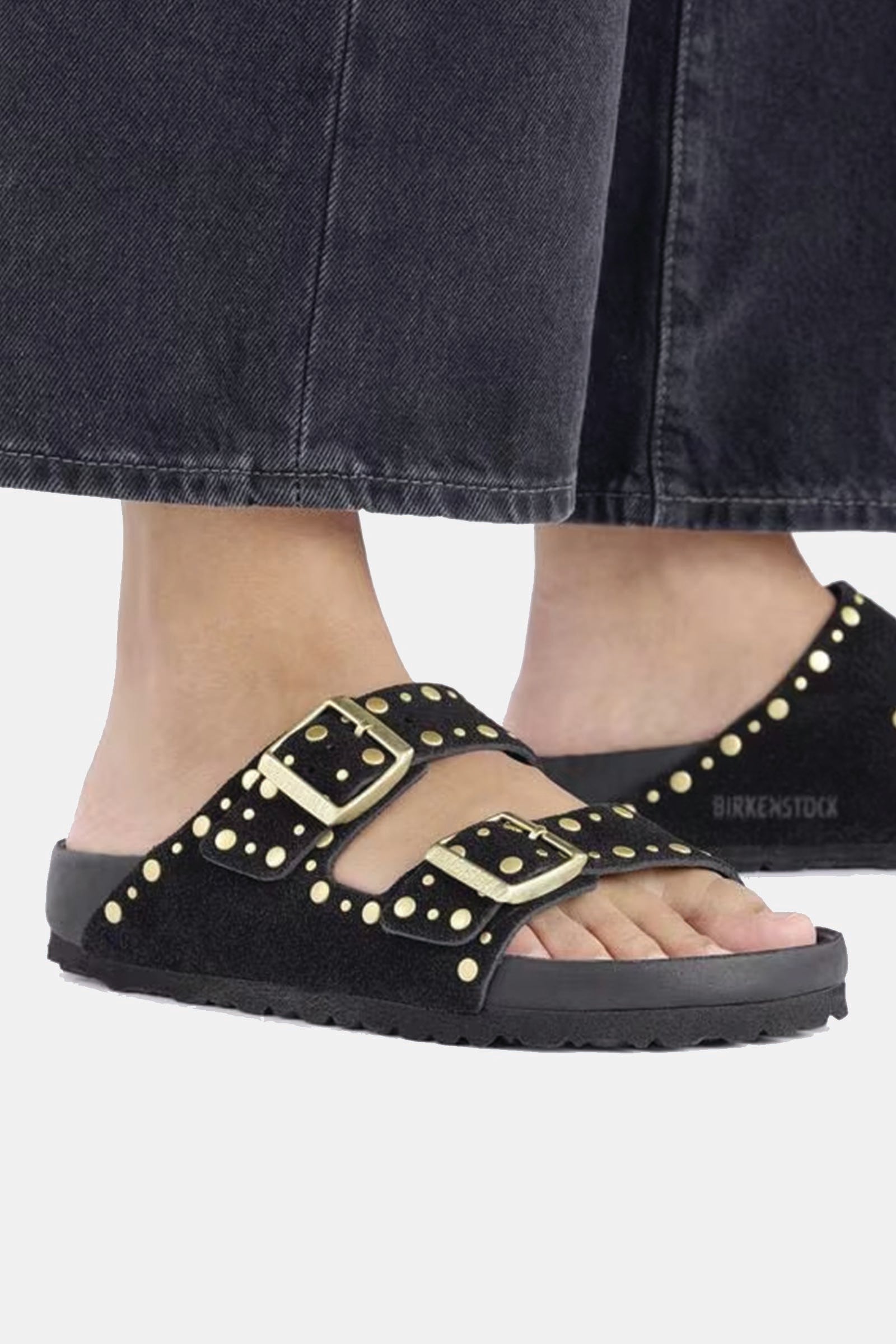  Birkenstock Arizona Rivet Nero Donna Nera - 4