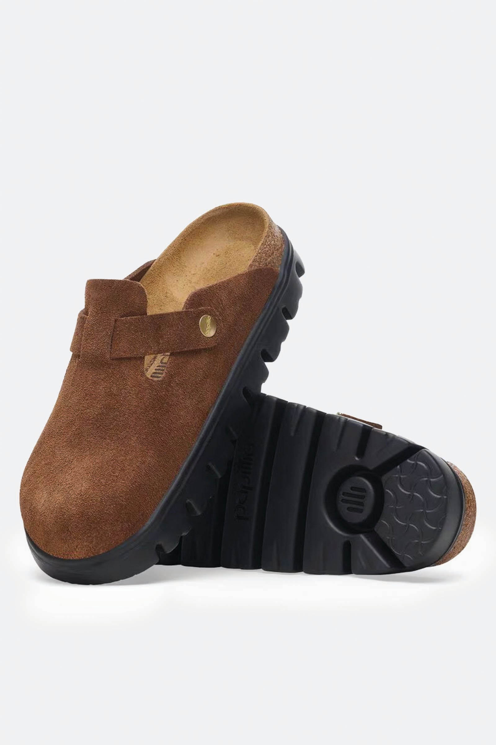  Birkenstock Boston Chunky Donna Marrone - 3