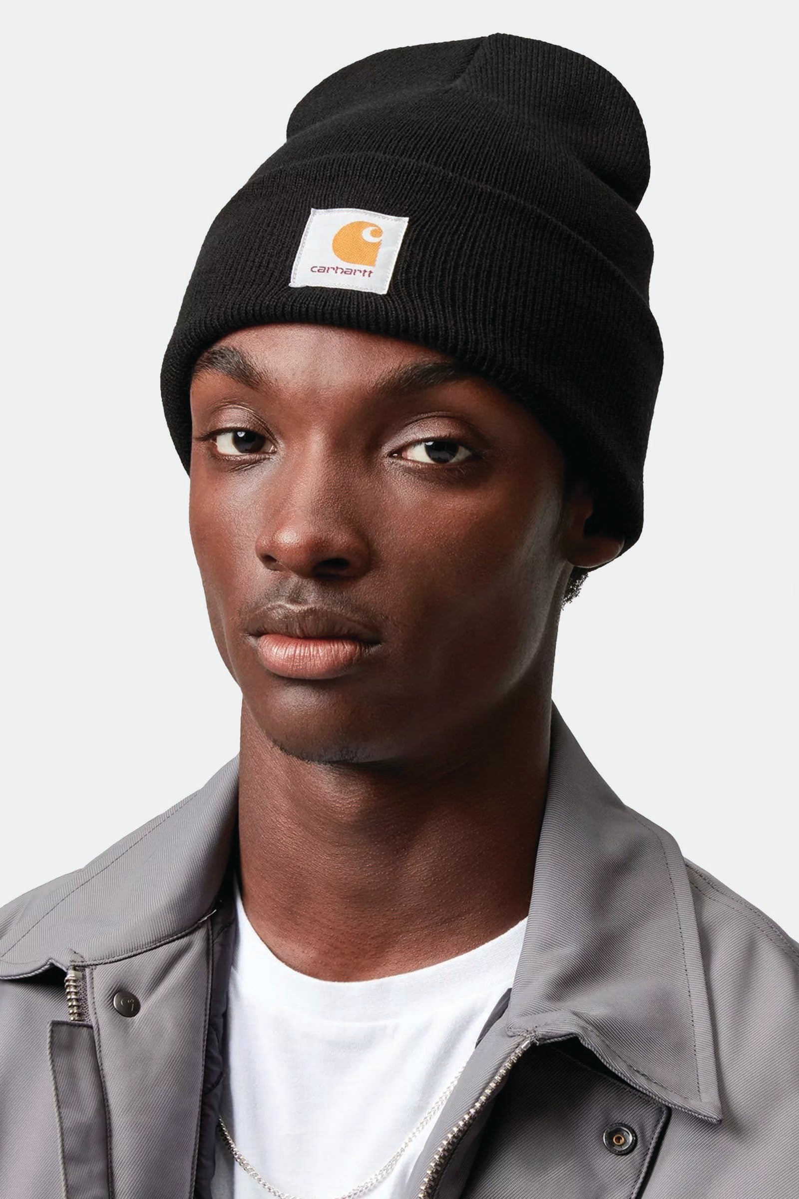 Carhartt Acrylic Watch Hat Unisex Nero - 3