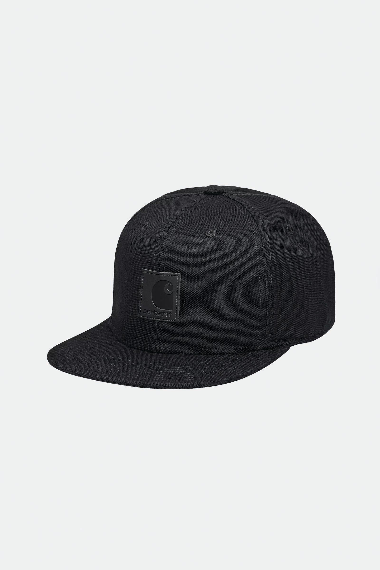  Carhartt Logo Cap Nero Unisex Black - 1