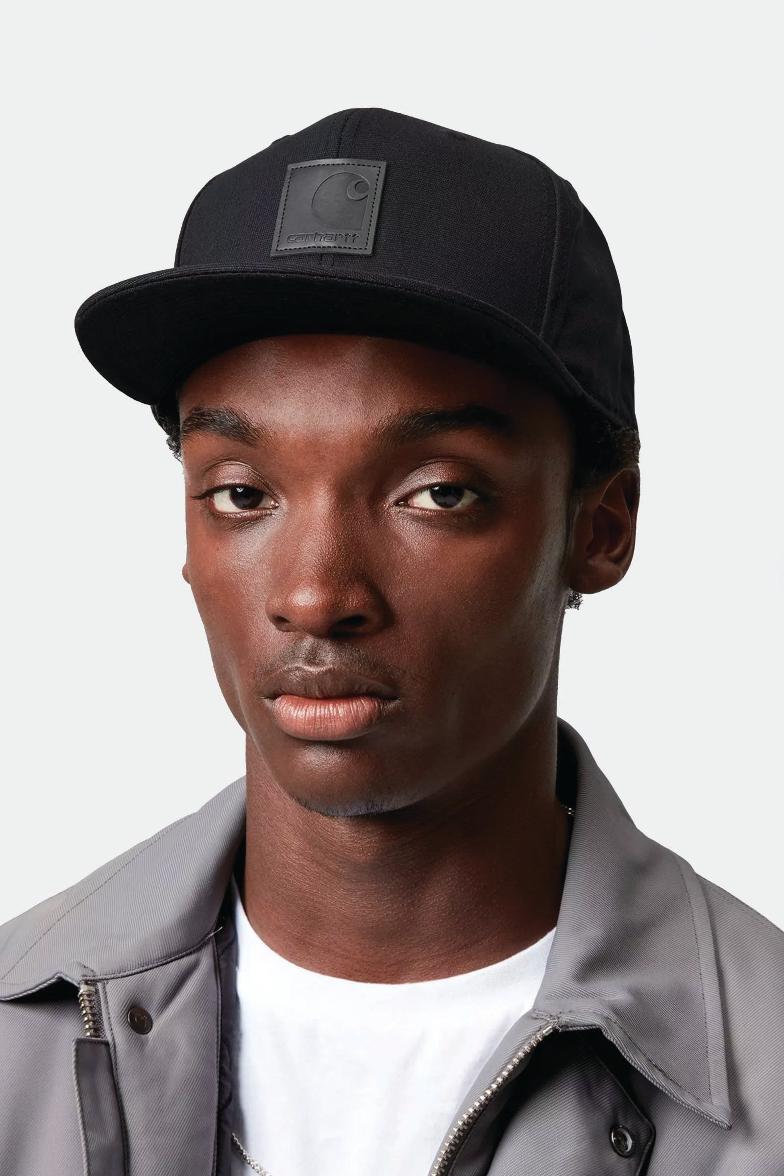  Carhartt Logo Cap Nero Unisex Black - 2