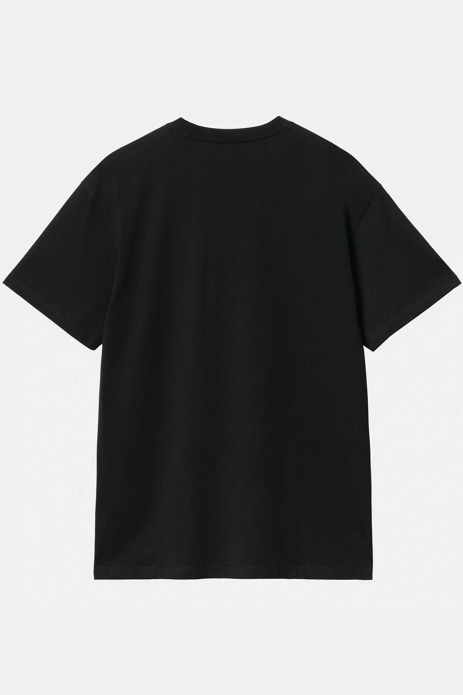  Carhartt S/s Chase T-shirt Nero Unisex Black - 2