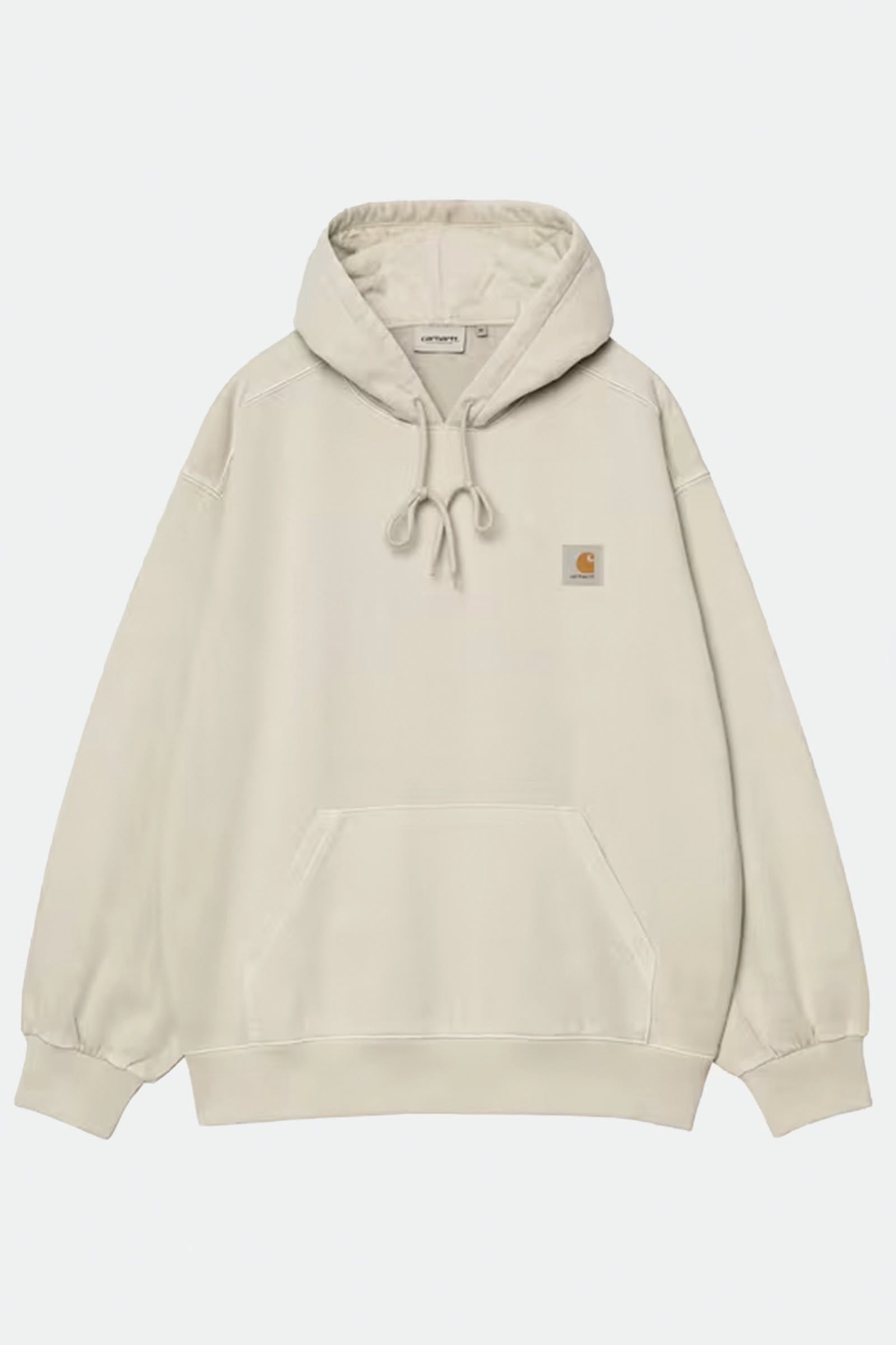 Carhartt Hooded Vista Sweatshirt Uomo Beige - 1