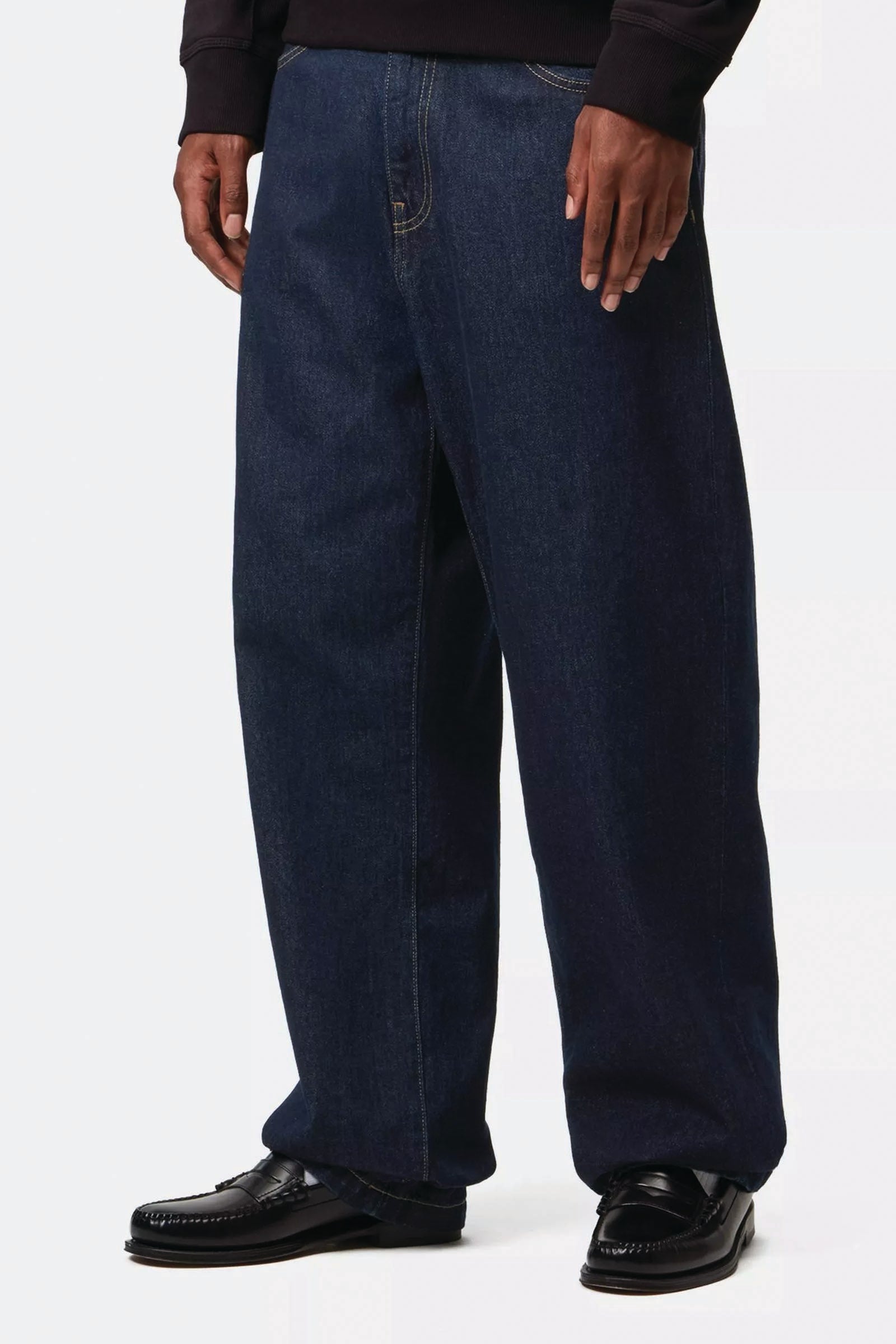  Carhartt Landon Pant Uomo Blu - 3