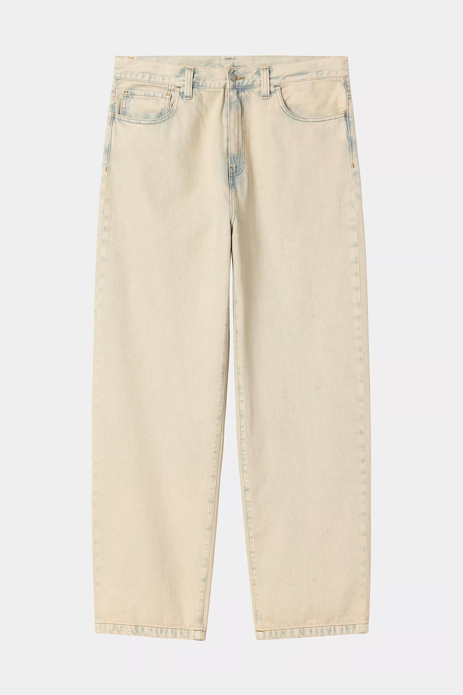  Carhartt Landon Pant Blu Unisex Denim Sabbia - 1