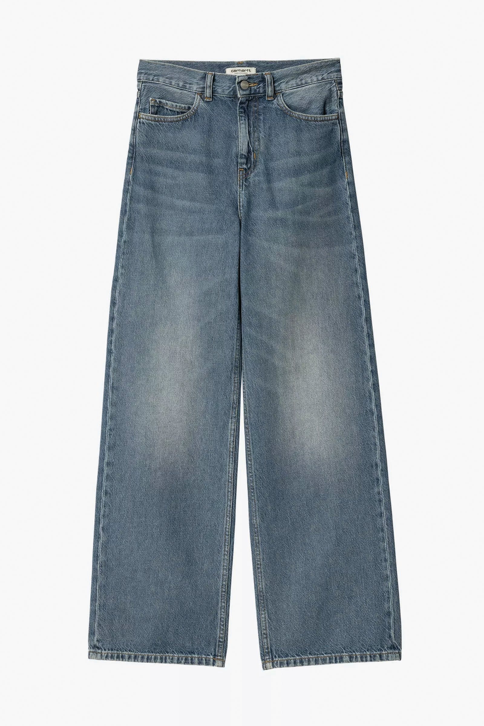  Carhartt Jane Pant Blu Unisex Blue - 1