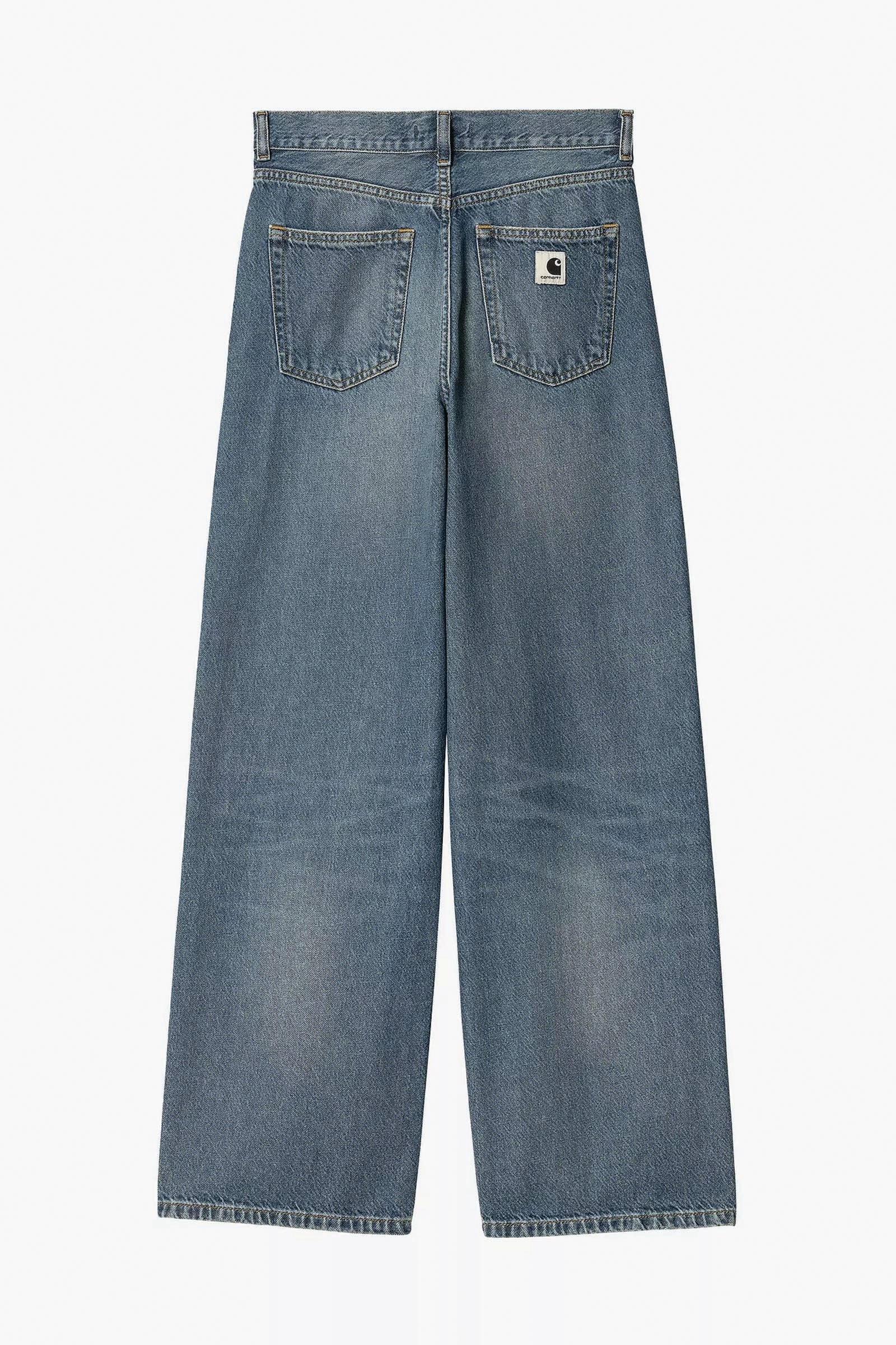  Carhartt Jane Pant Blu Unisex Blue - 2