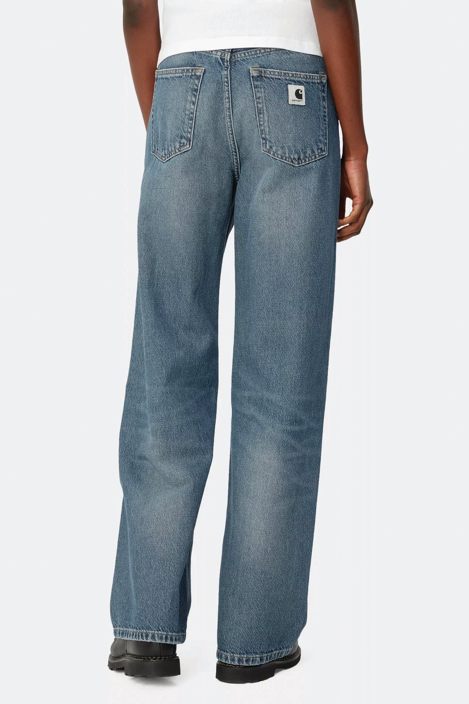  Carhartt Jane Pant Blu Unisex Blue - 4