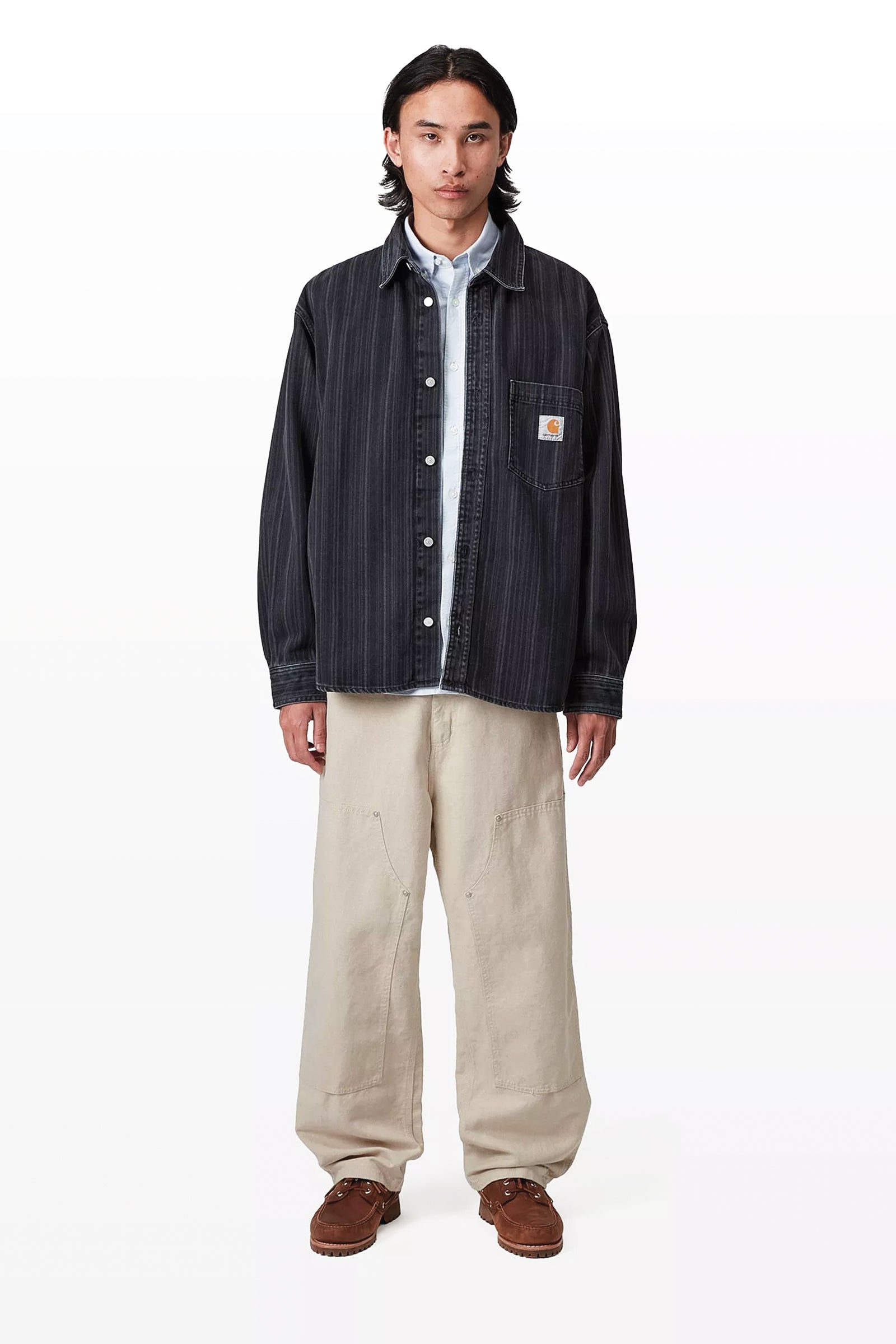  Carhartt Walter Double Knee Pant Marrone Unisex Sabbia - 3
