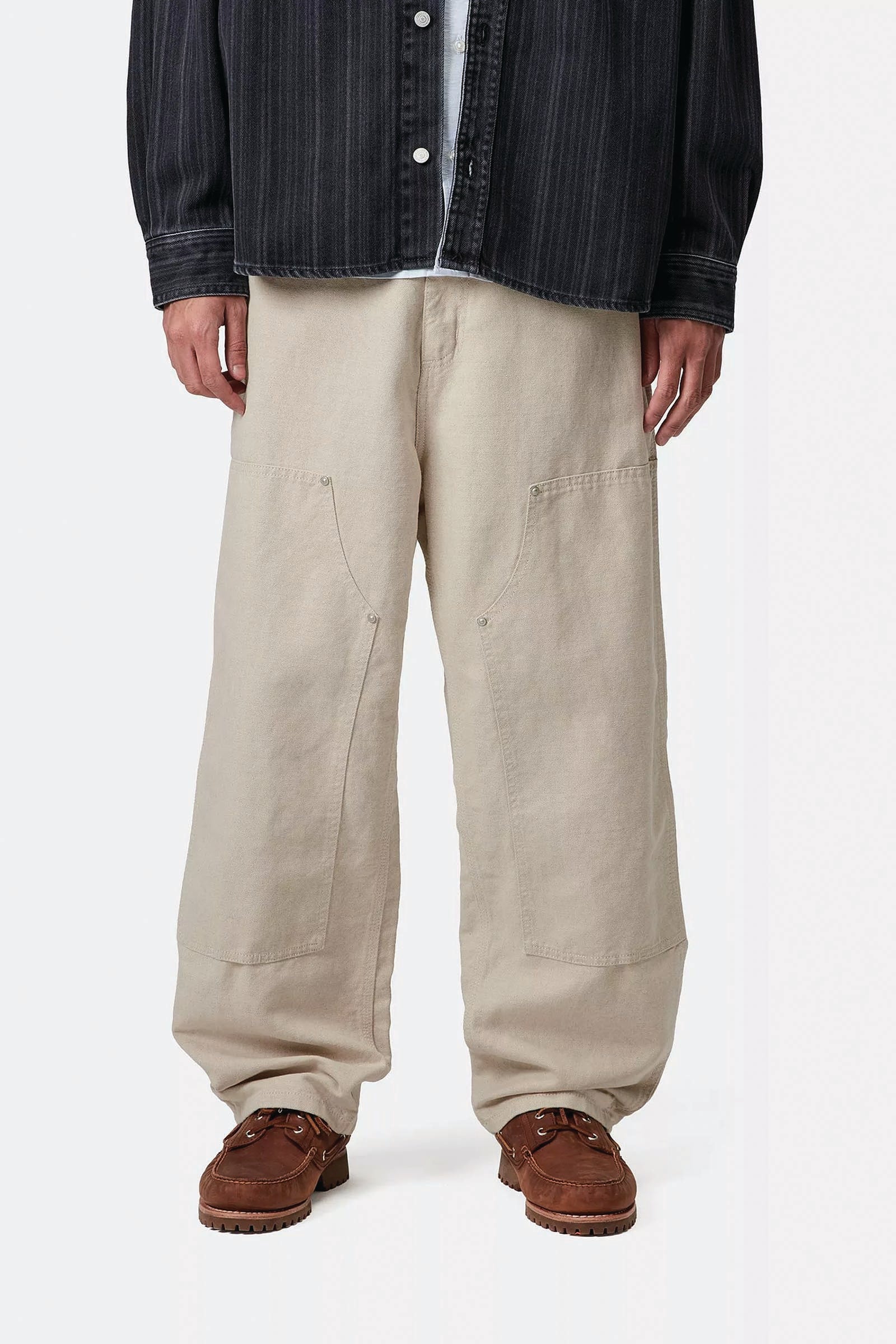  Carhartt Walter Double Knee Pant Marrone Unisex Sabbia - 5