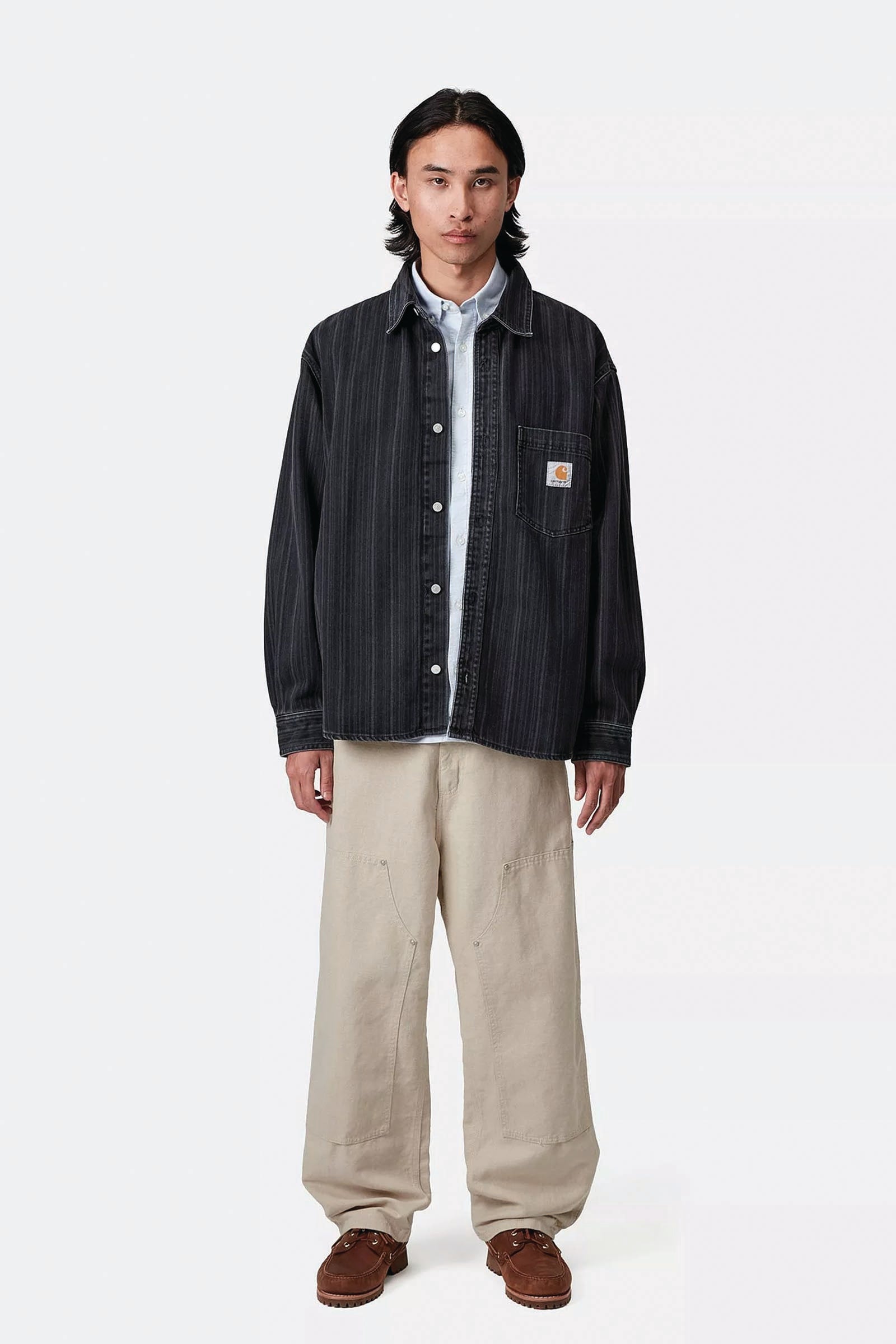  Carhartt Walter Double Knee Pant Marrone Unisex Sabbia - 6