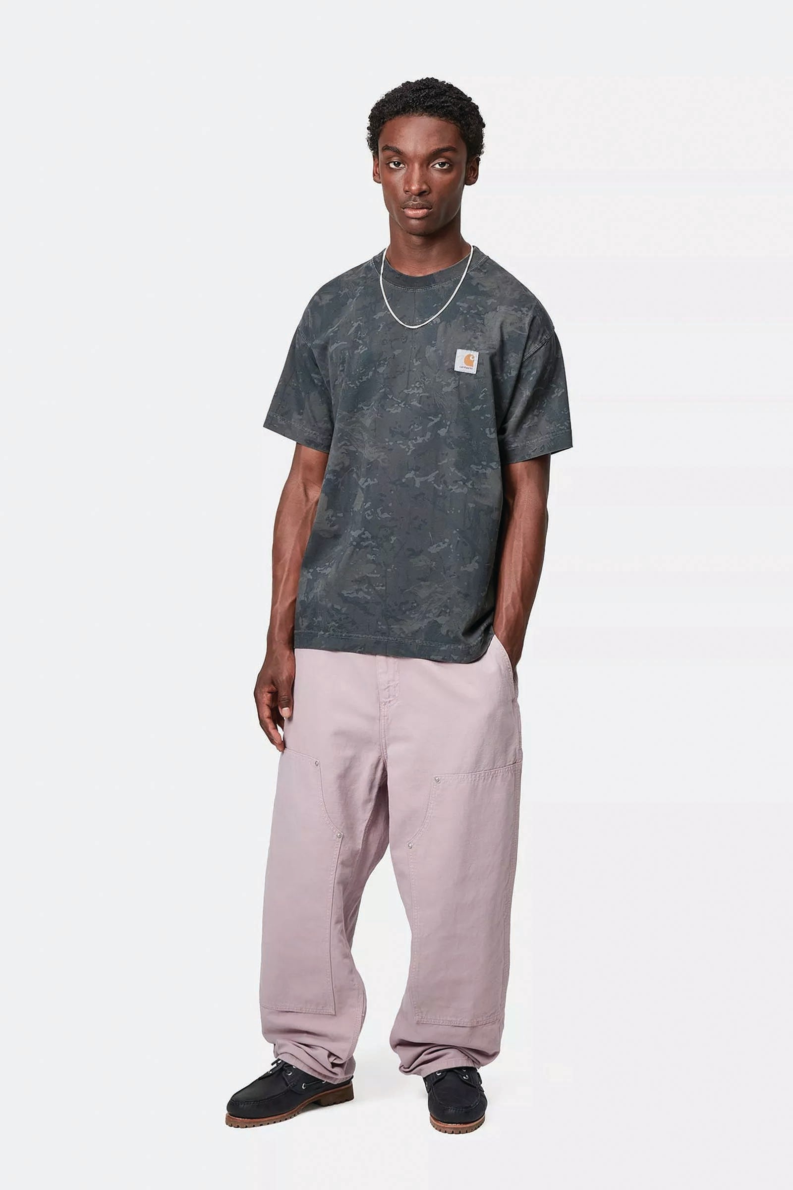  Carhartt Walter Double Knee Pant Unisex Rosa - 4