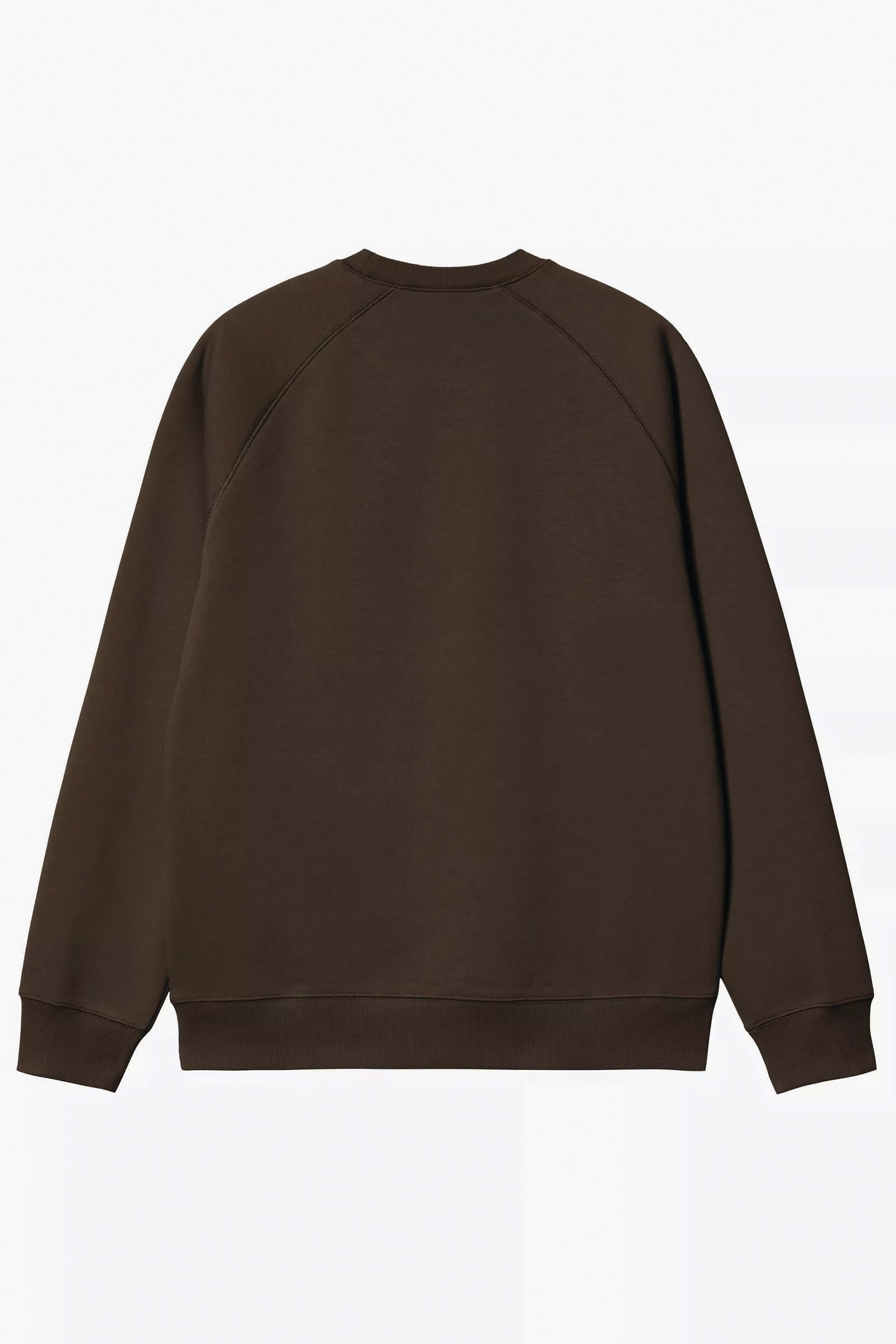  Carhartt Chase Sweatshirt Marrone Uomo Tabacco - 2