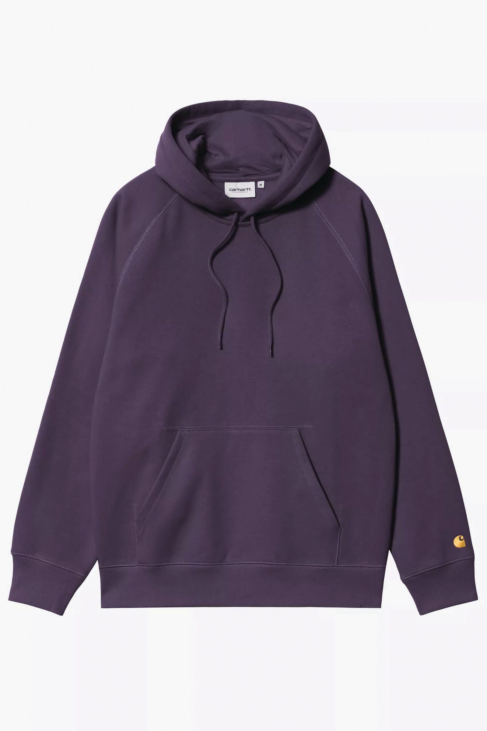  Carhartt Hooded Chase Sweatshirt Uomo Viola - 1