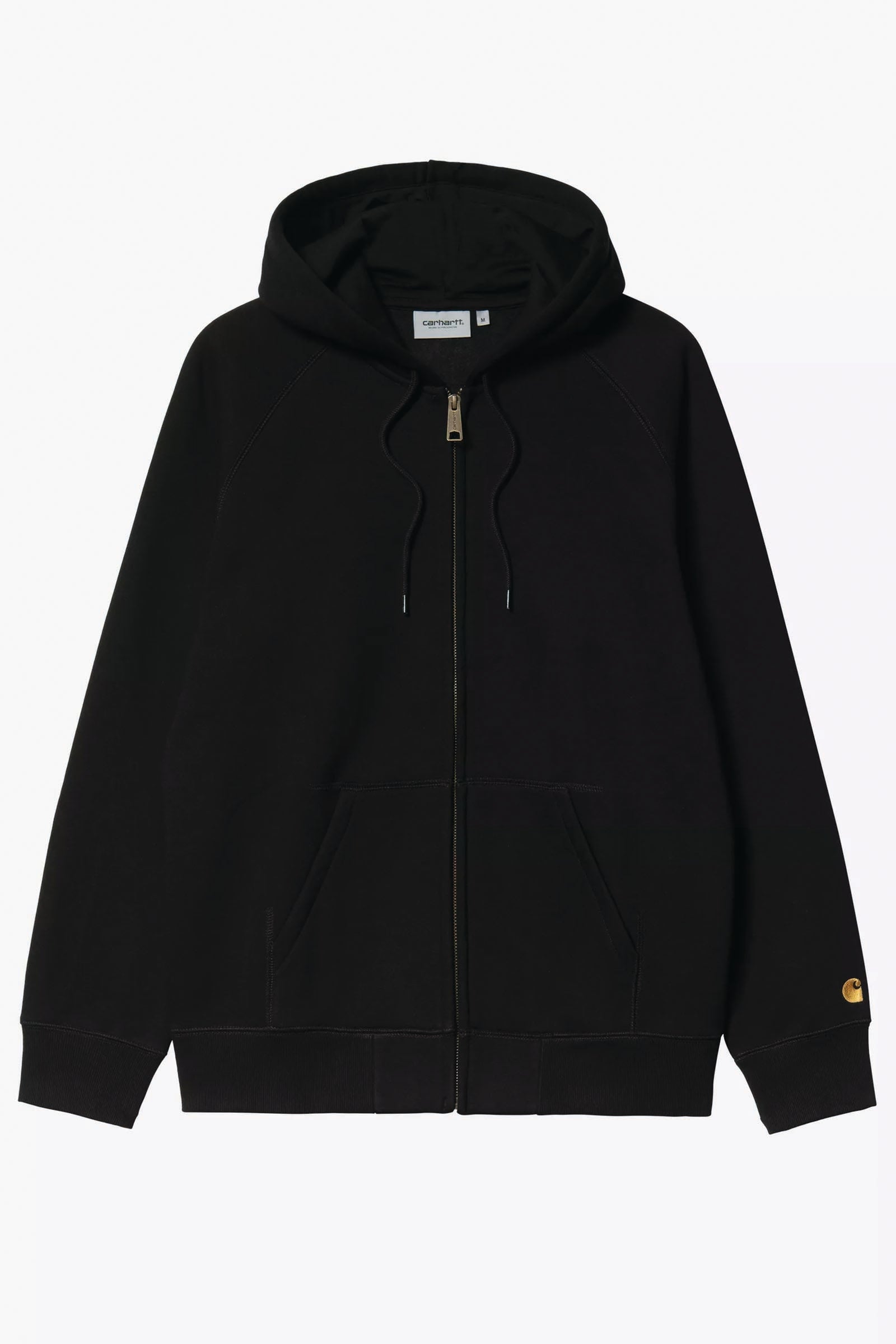  Carhartt Hooded Chase Jacket Unisex Nero - 1