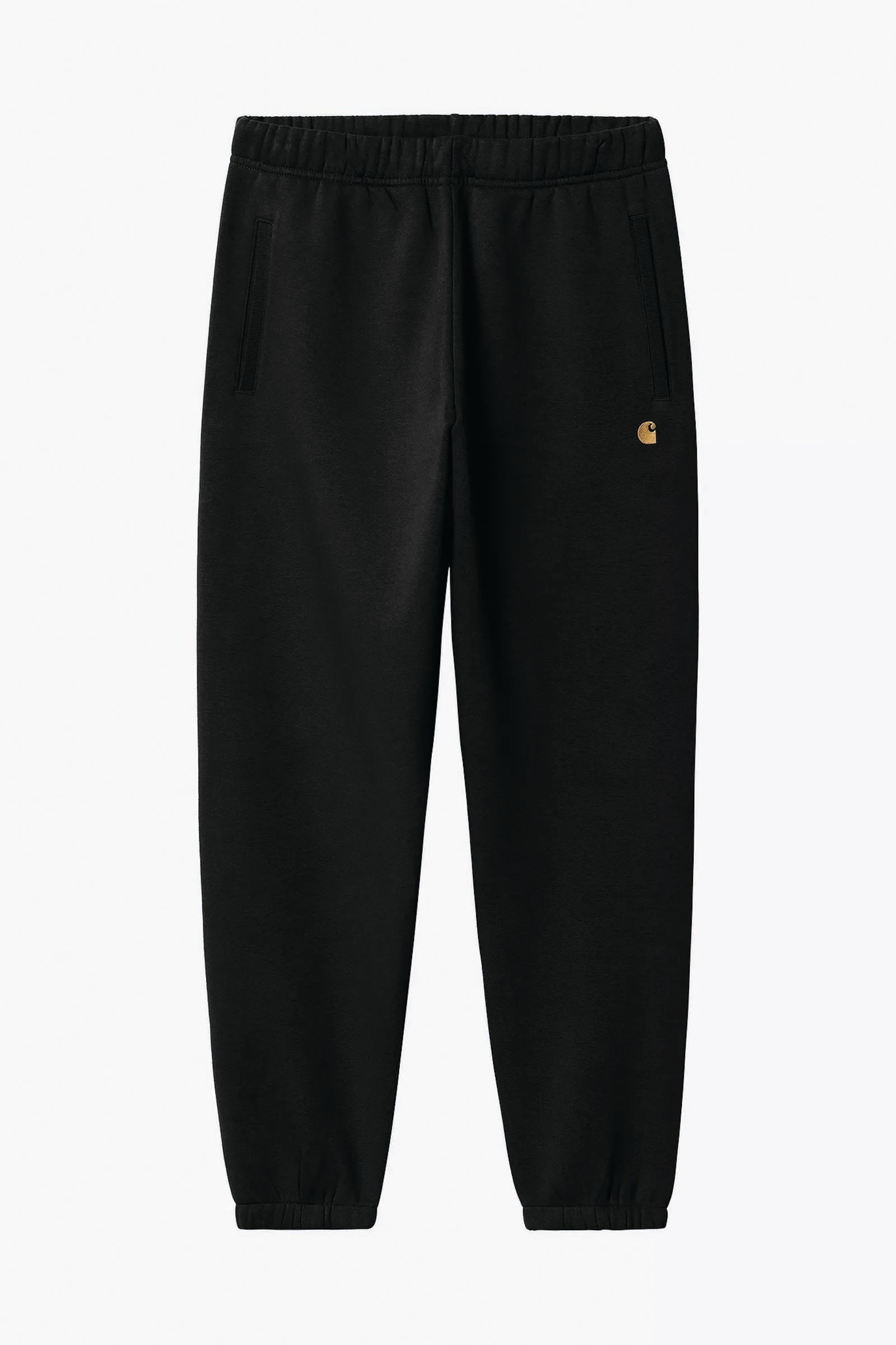  Carhartt Chase Sweat Pant Nero Uomo Black - 1