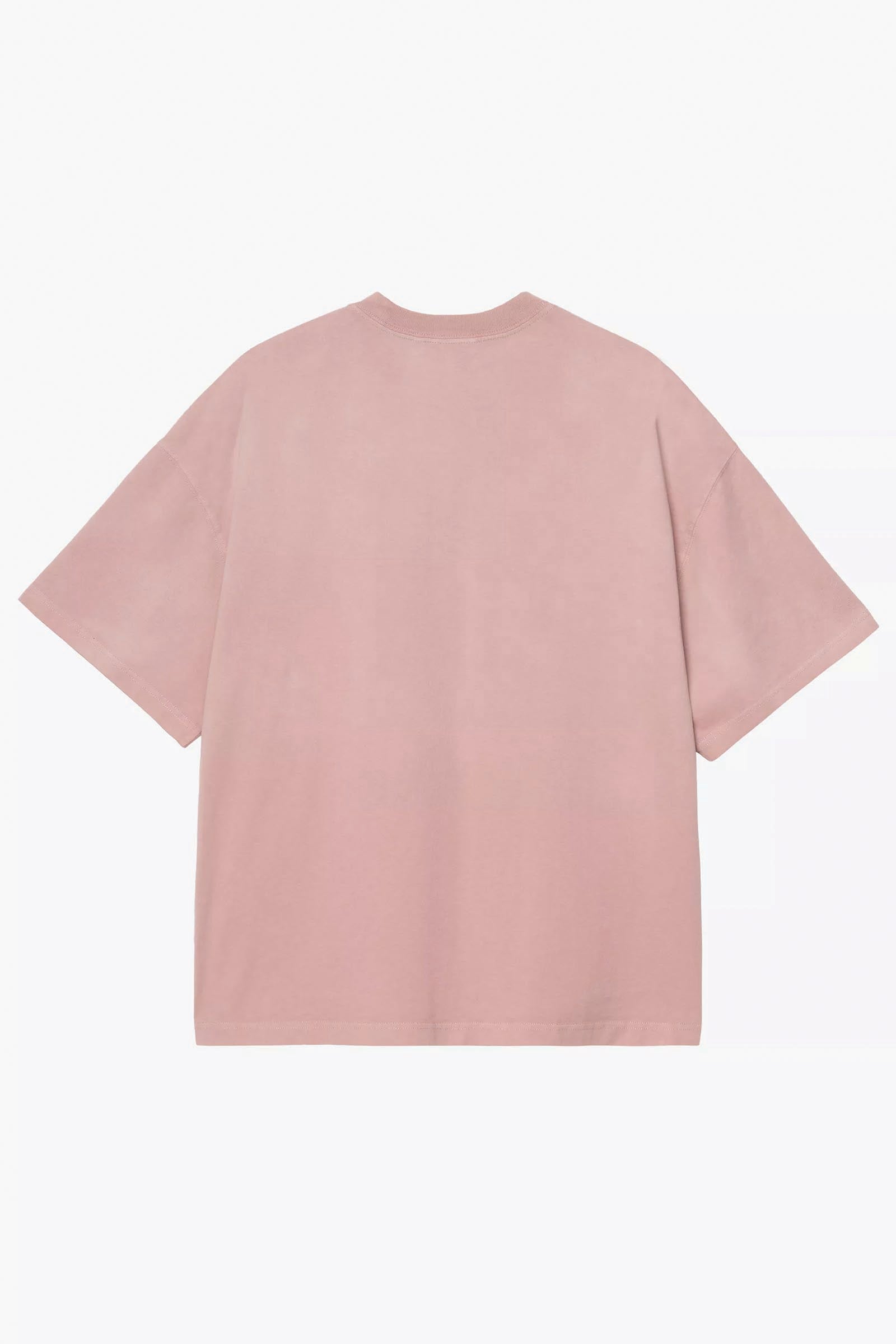  Carhartt S/s Hudson Pocket T-shirt Uomo Rosa - 2