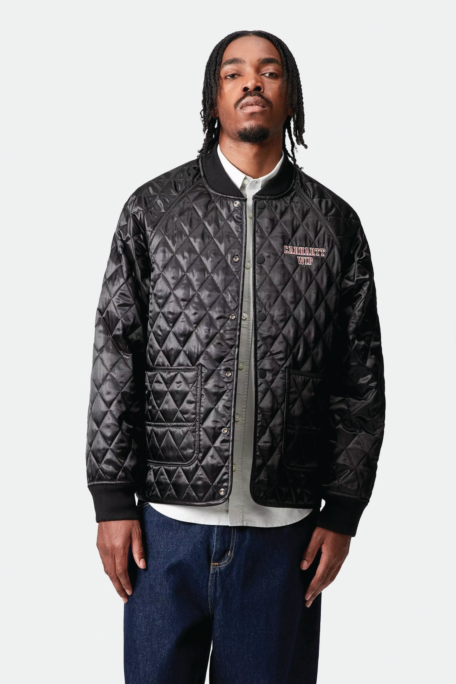  Carhartt Alumni Liner Nero Uomo Black - 2