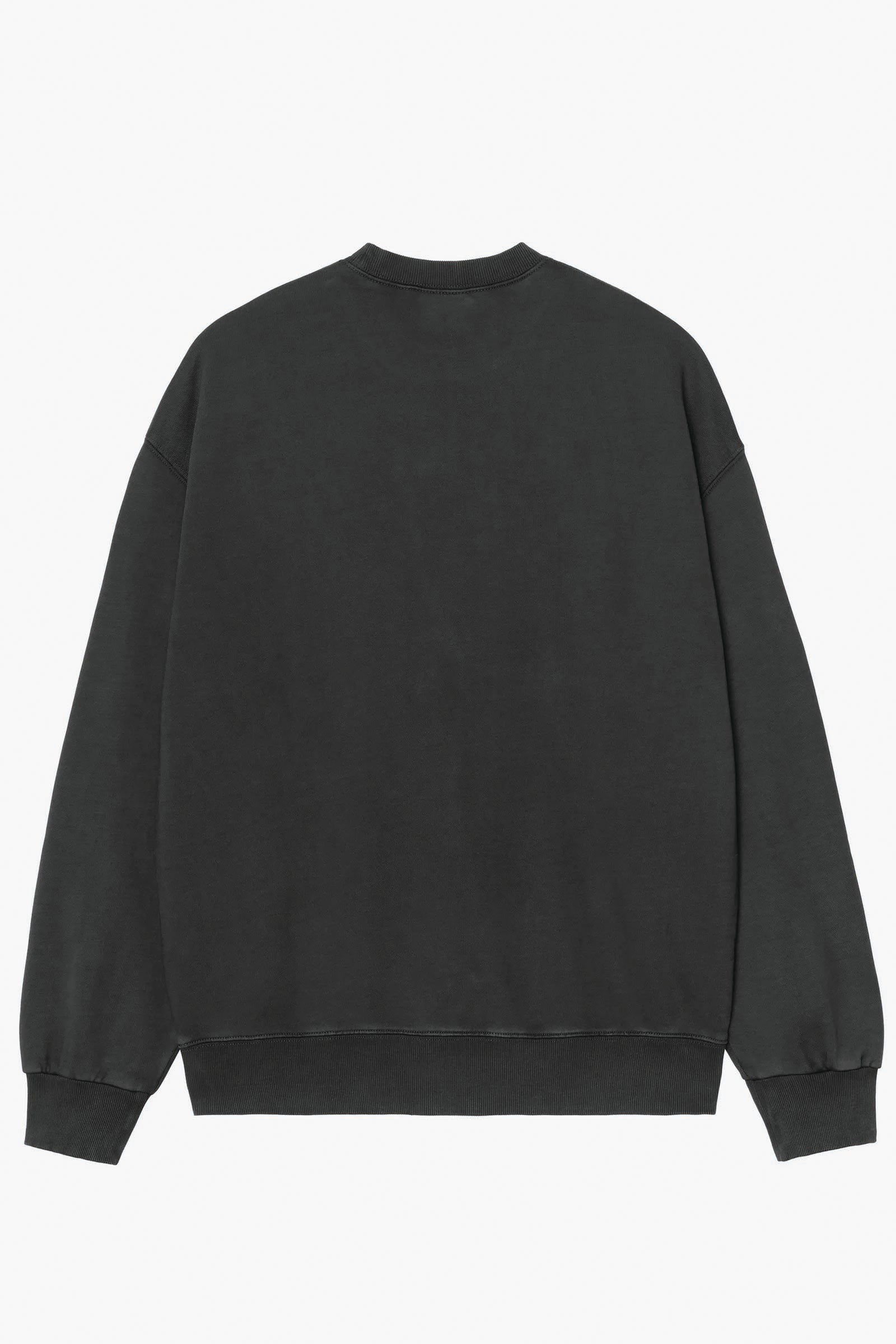  Carhartt Hudson Sweatshirt Nero Uomo Black - 2