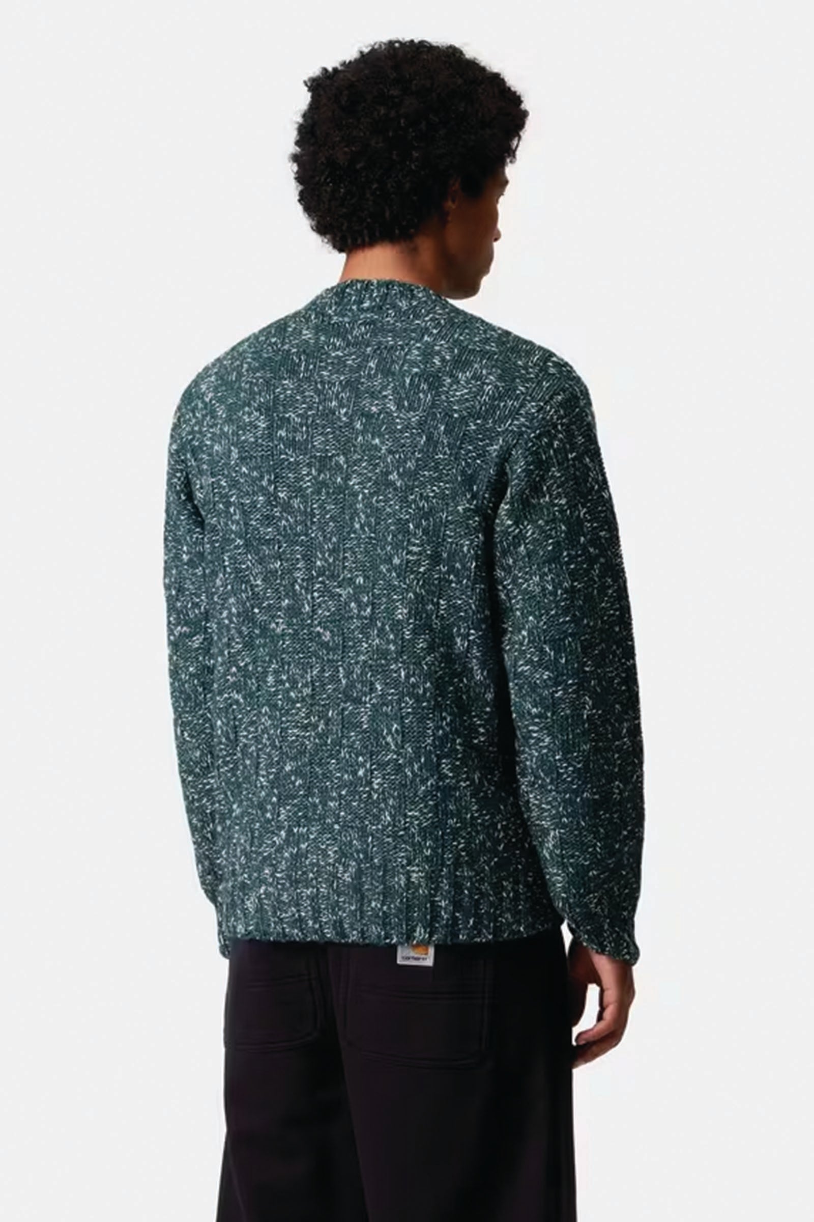  Carhartt Kyloe Sweater Blu Uomo Ottanio - 3